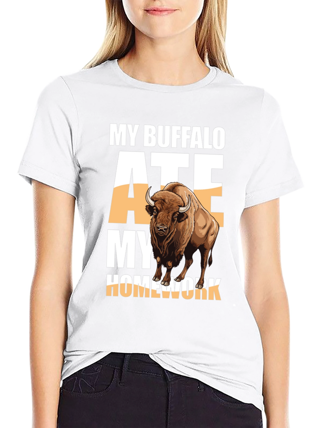 My Buffalo Ate My Homework T-Shirt