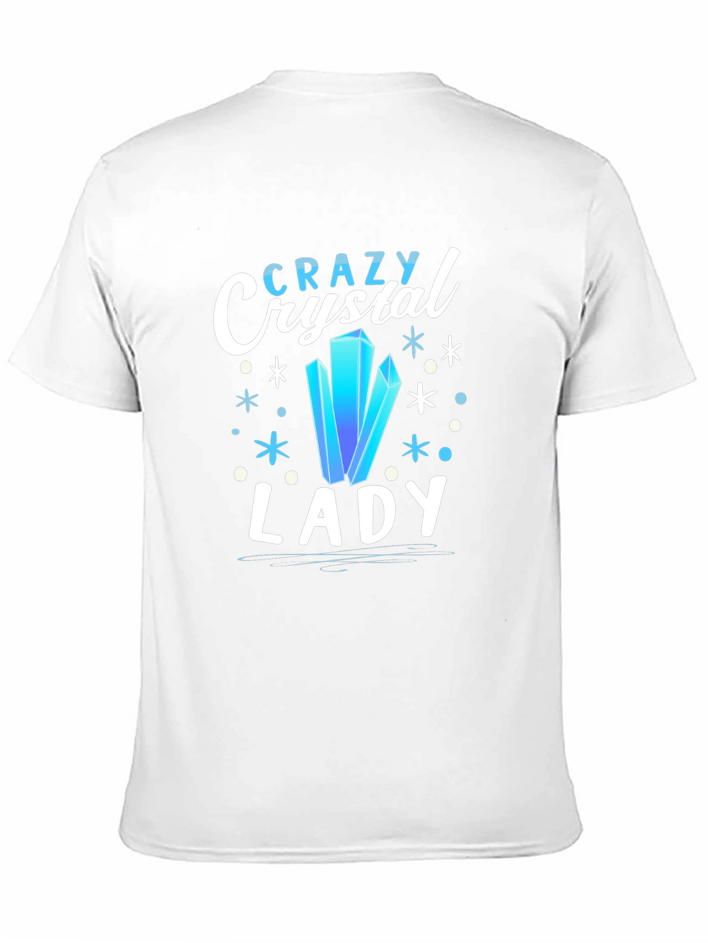 Crazy Crystal Lady Graphic T-Shirt