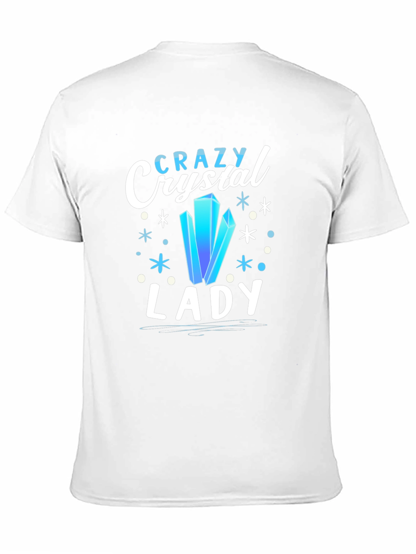 Crazy Crystal Lady Graphic T-Shirt