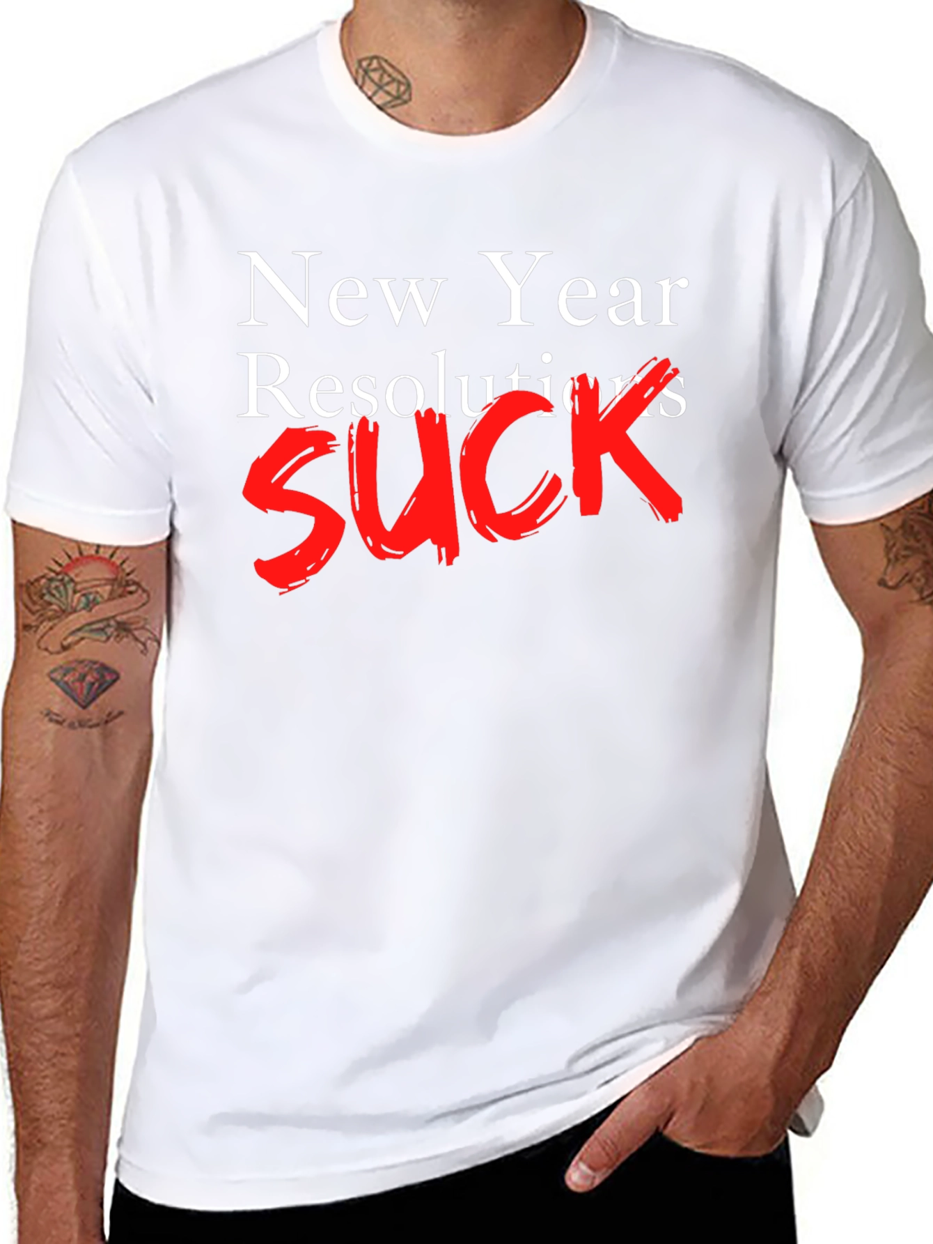 New Year Resolutions SUCK T-Shirt