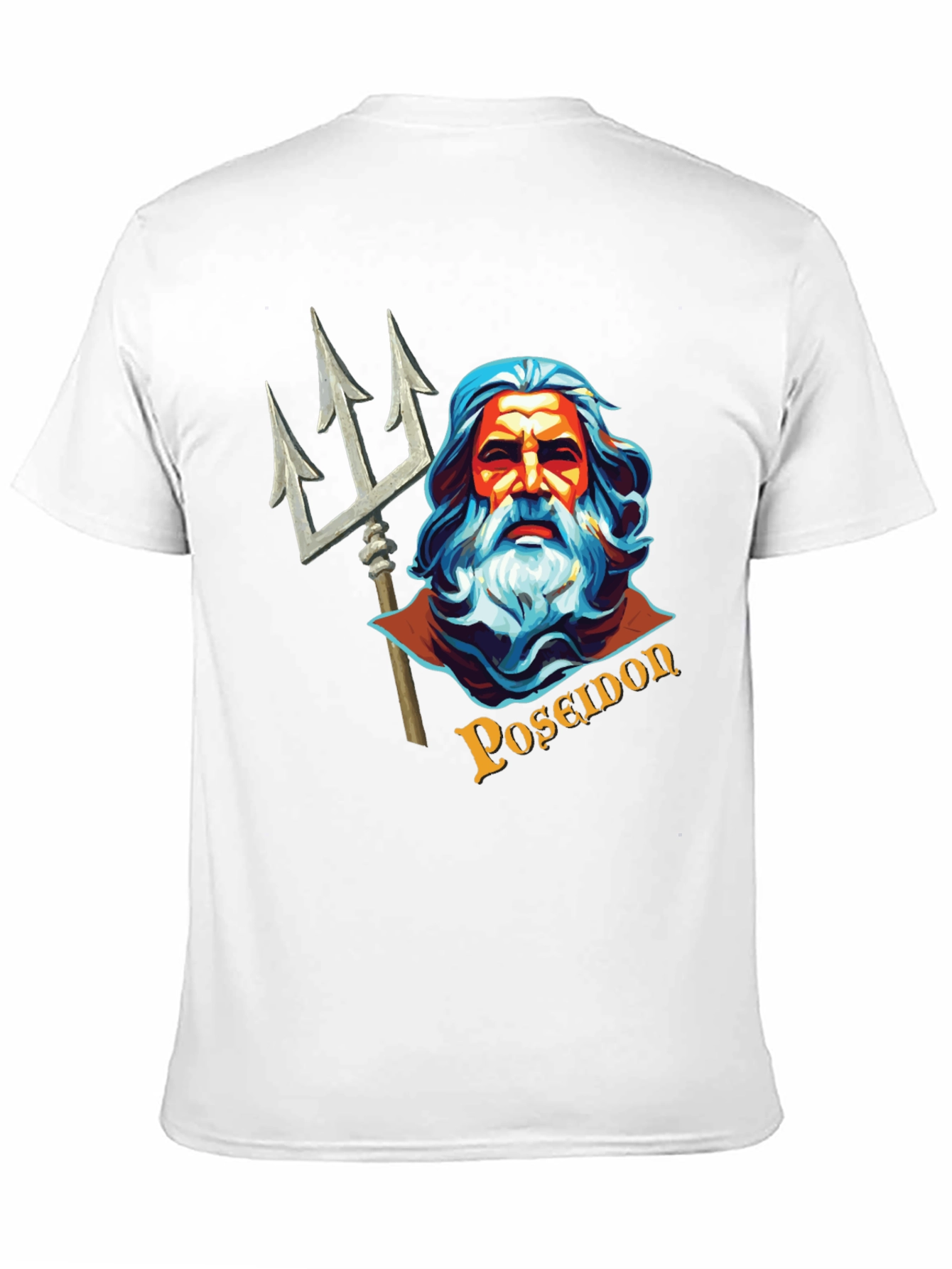 Poseidon Graphic Tee - Mythical Sea God T-Shirt