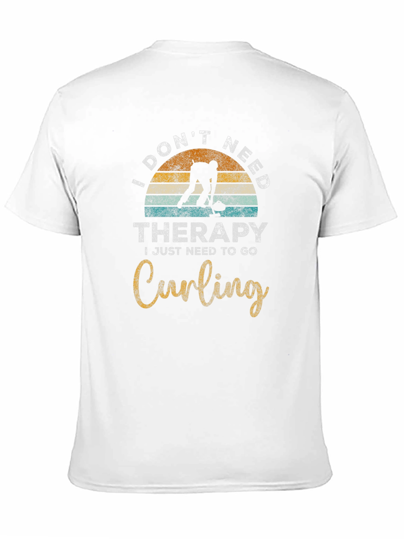I Just Need to Go Curling Graphic Tee