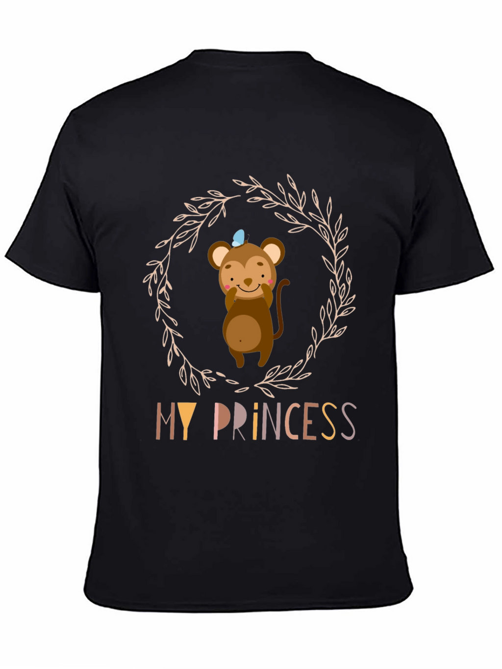 My Princess Monkey Graphic T-Shirt