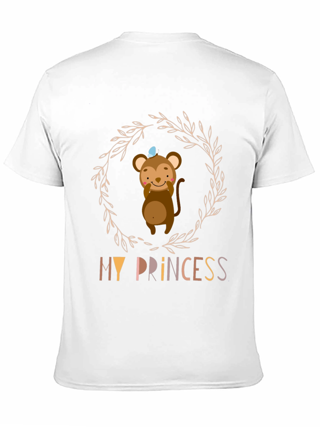 My Princess Monkey Graphic T-Shirt