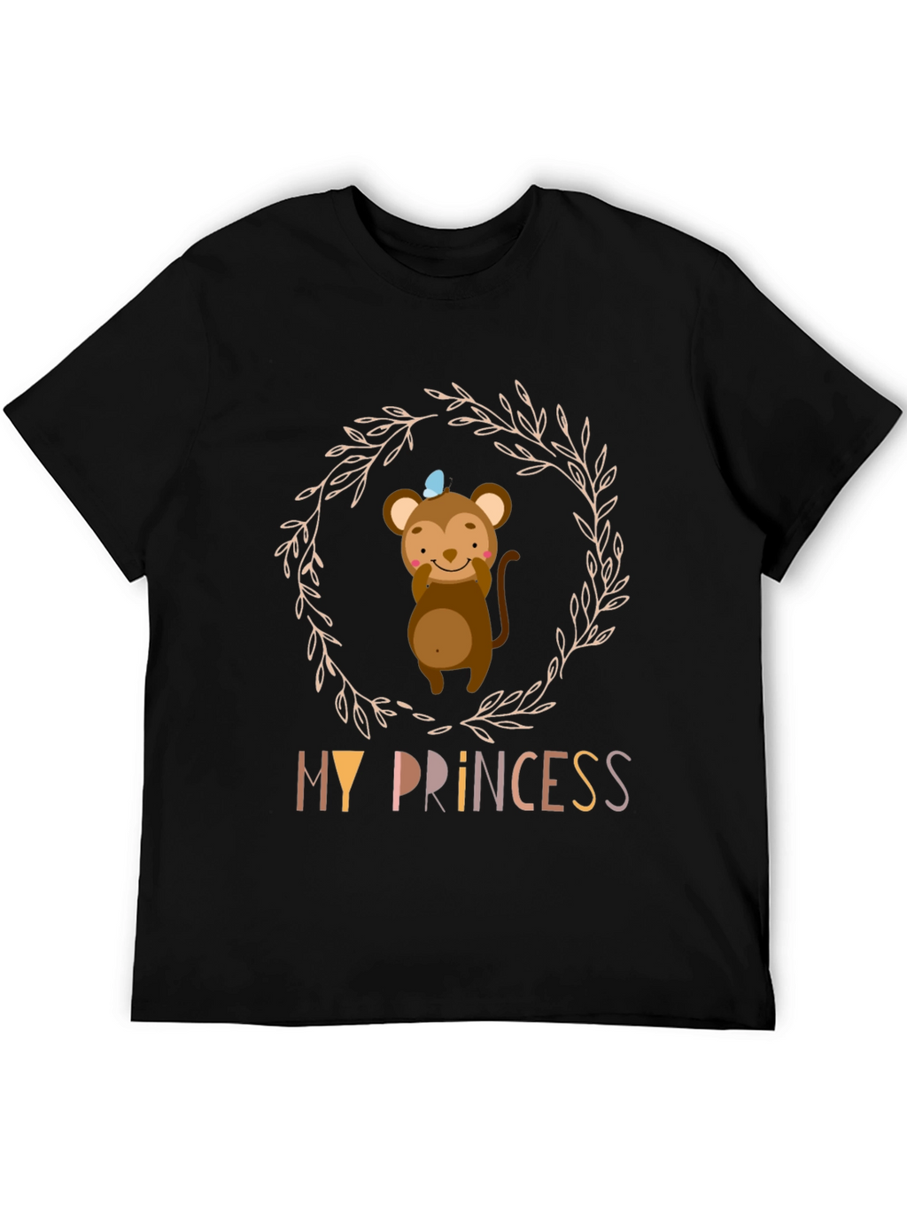 My Princess Monkey Graphic T-Shirt