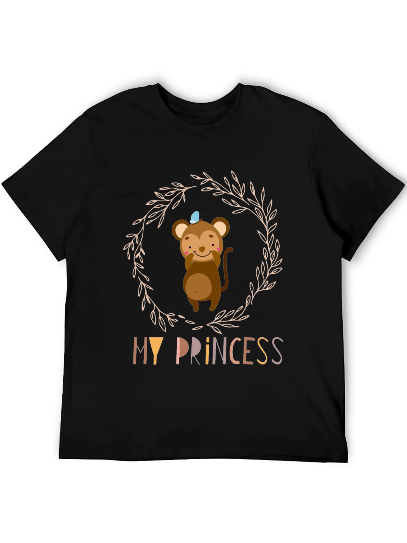 My Princess Monkey Graphic T-Shirt