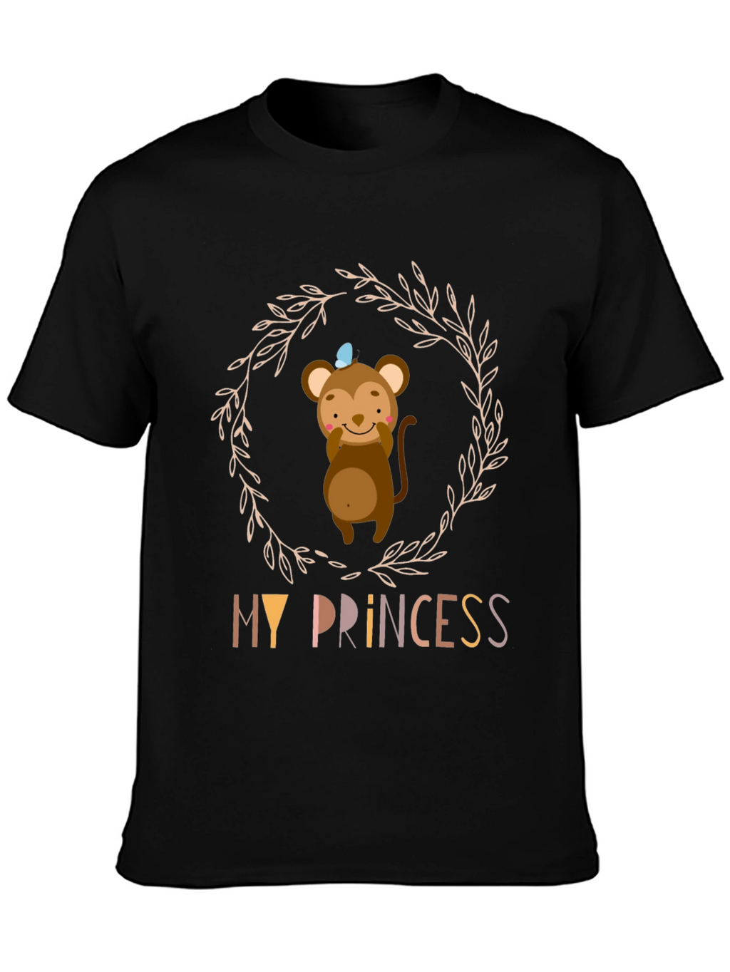 My Princess Monkey Graphic T-Shirt