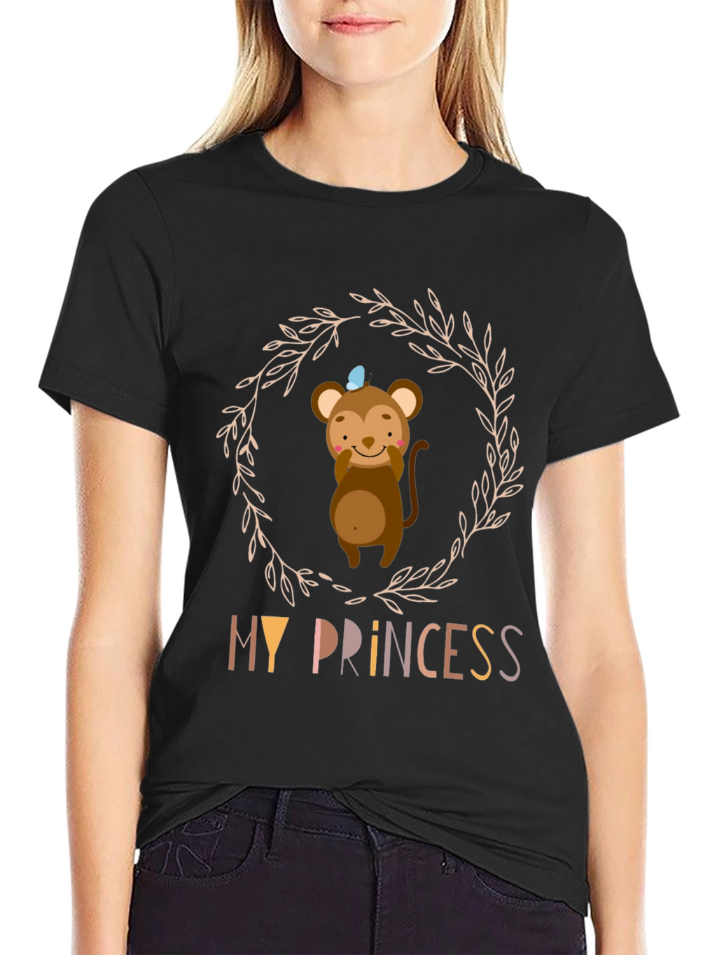 My Princess Monkey Graphic T-Shirt