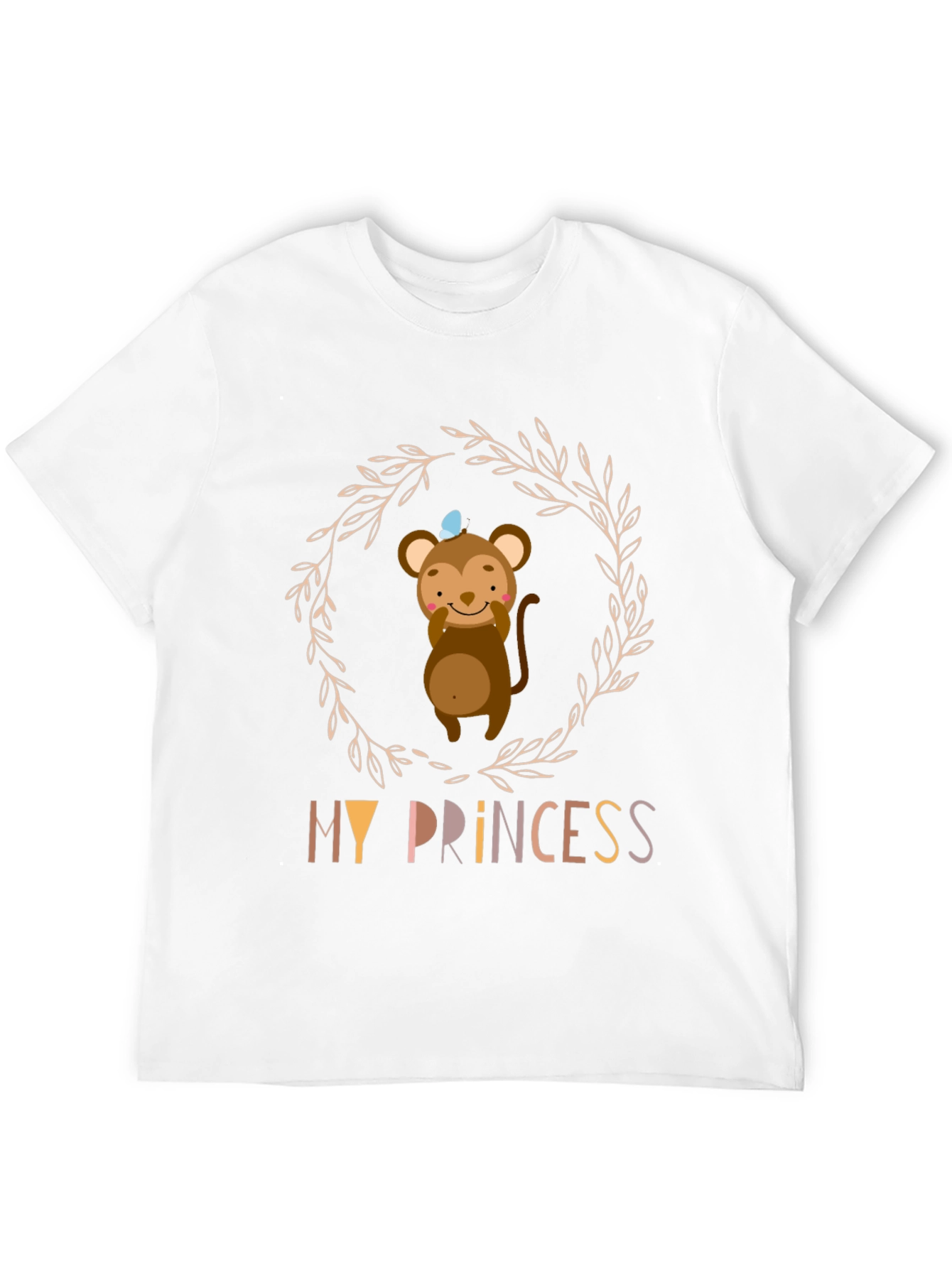 My Princess Monkey Graphic T-Shirt