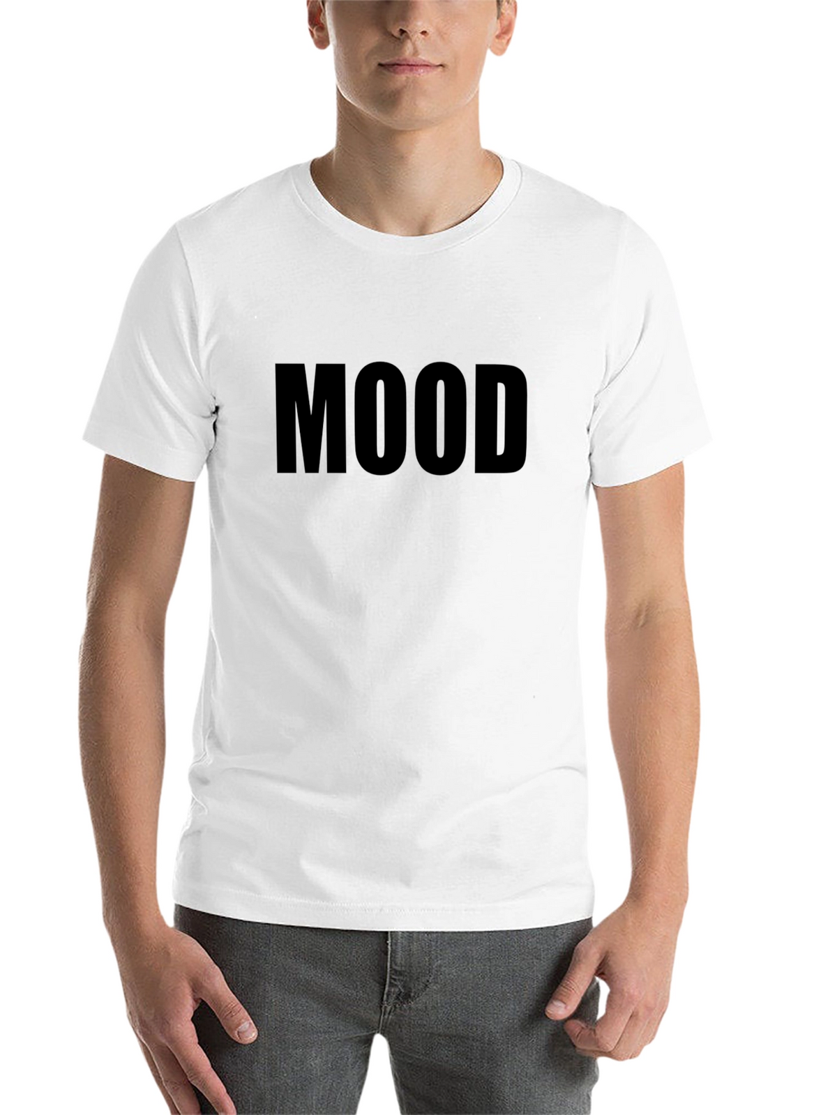 Mood Graphic T-Shirt Casual Wear