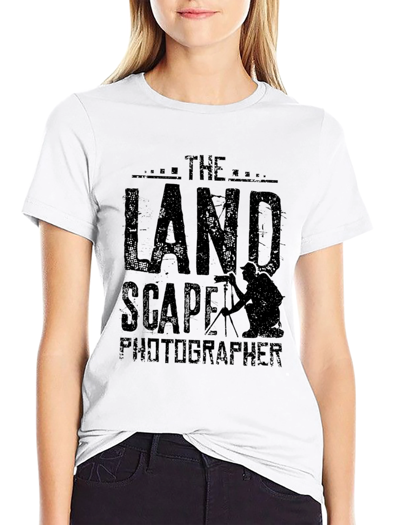 The Landscape Photographer T-Shirt - Black