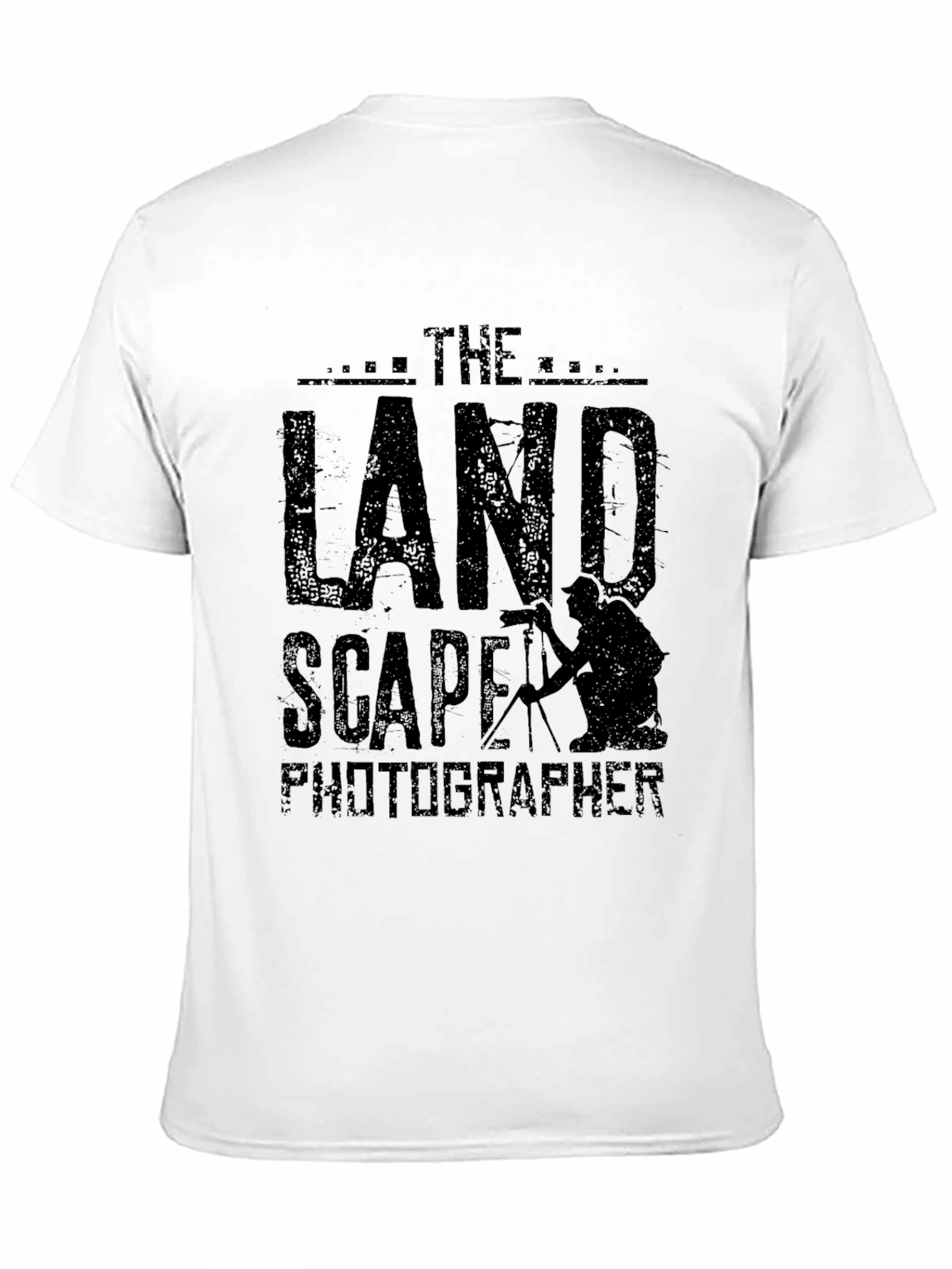 The Landscape Photographer T-Shirt - Black