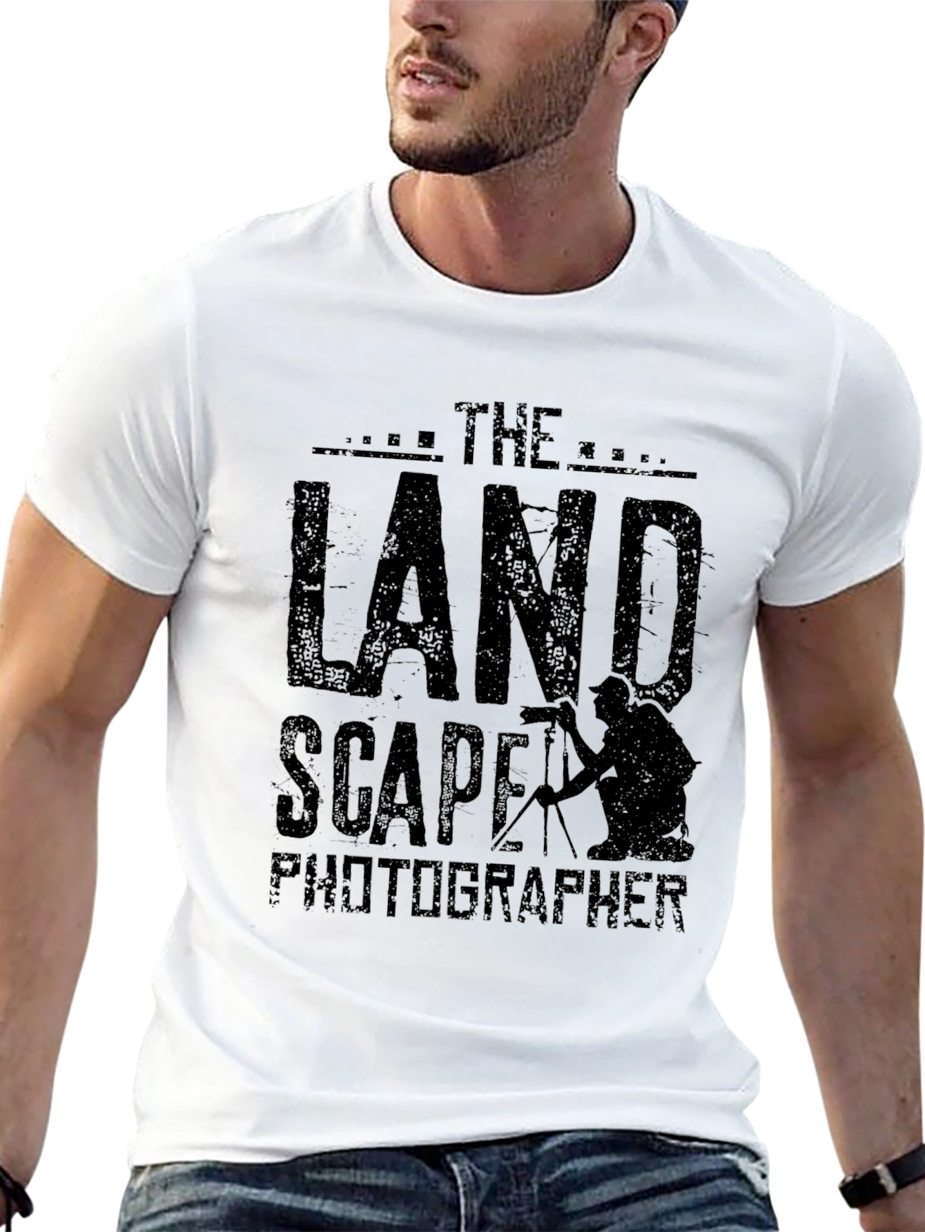 The Landscape Photographer T-Shirt - Black