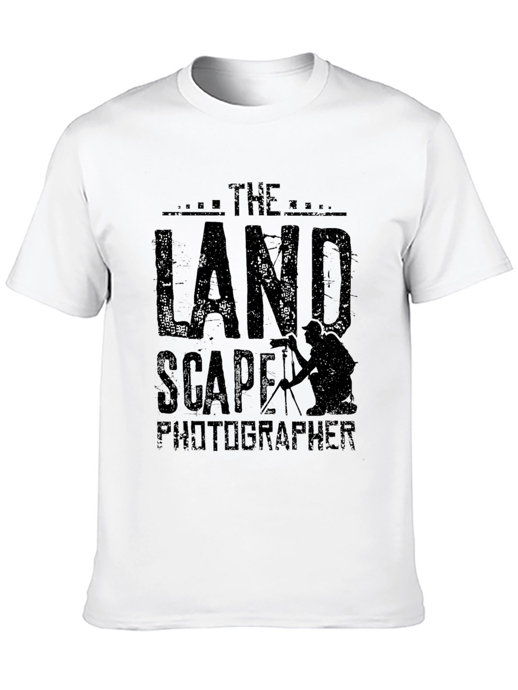 The Landscape Photographer T-Shirt - Black