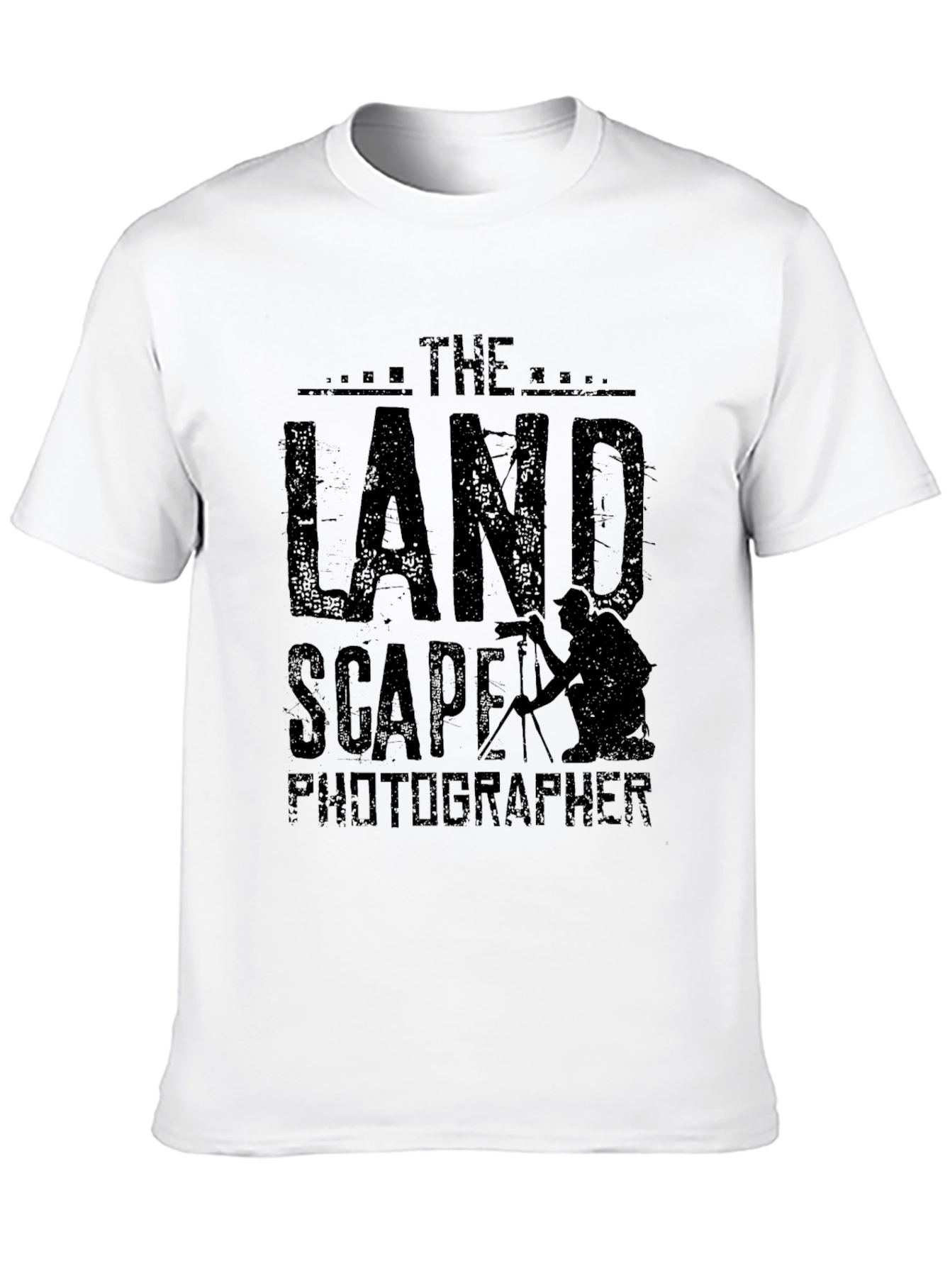 The Landscape Photographer T-Shirt - Black