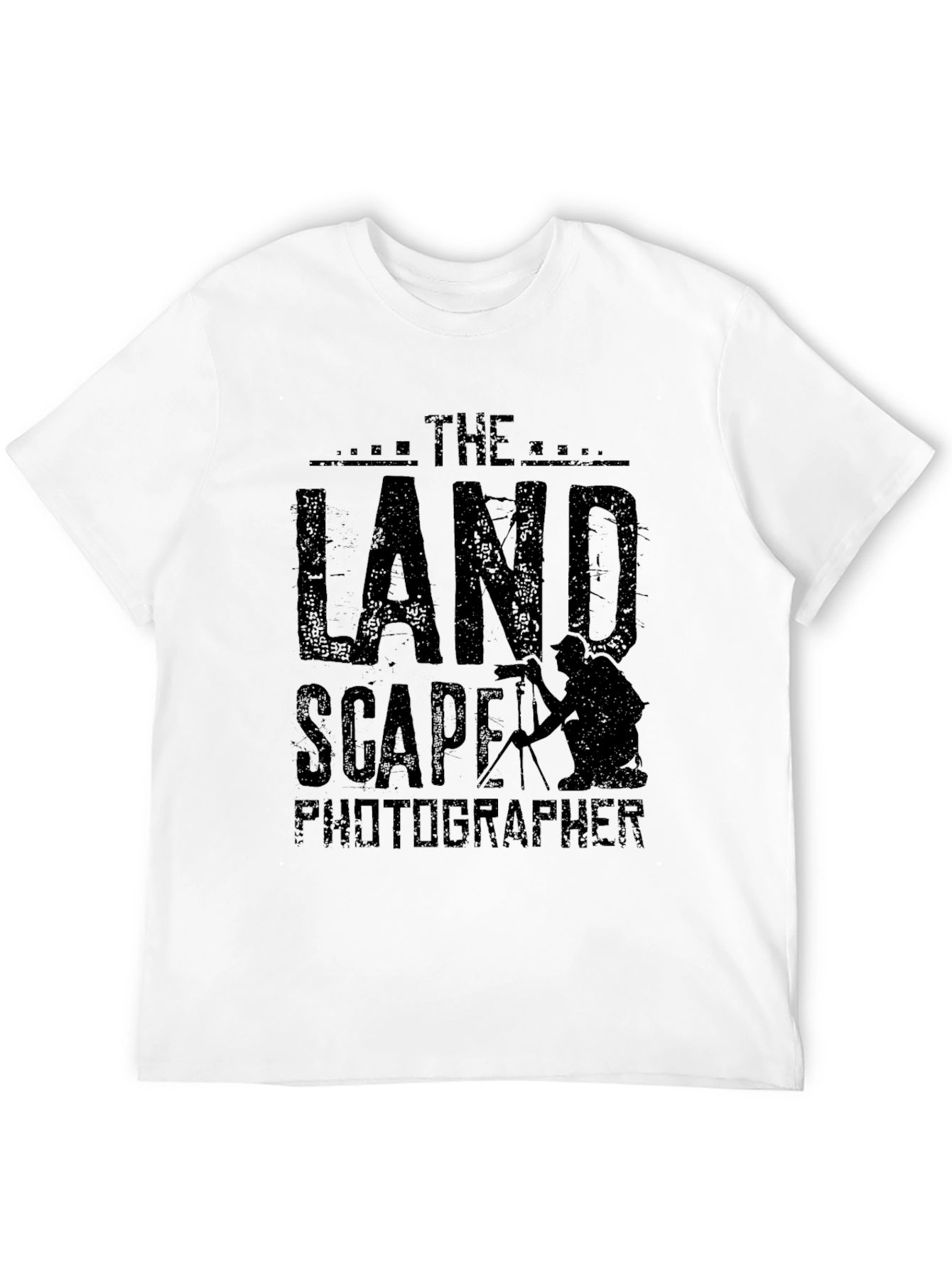 The Landscape Photographer T-Shirt - Black
