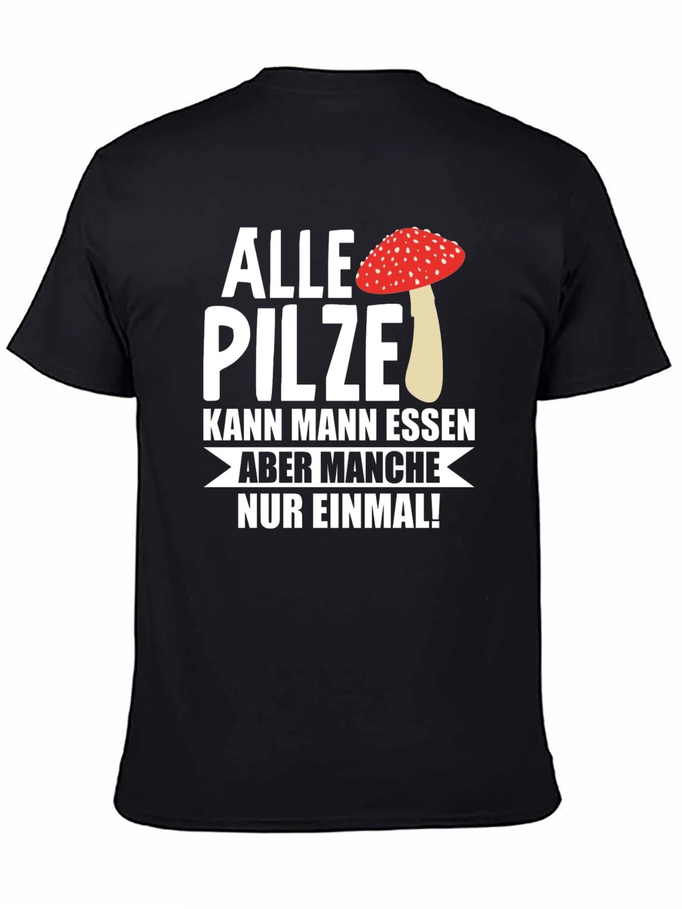 Funny Mushroom T-Shirt - Alle Pilze Graphic Tee