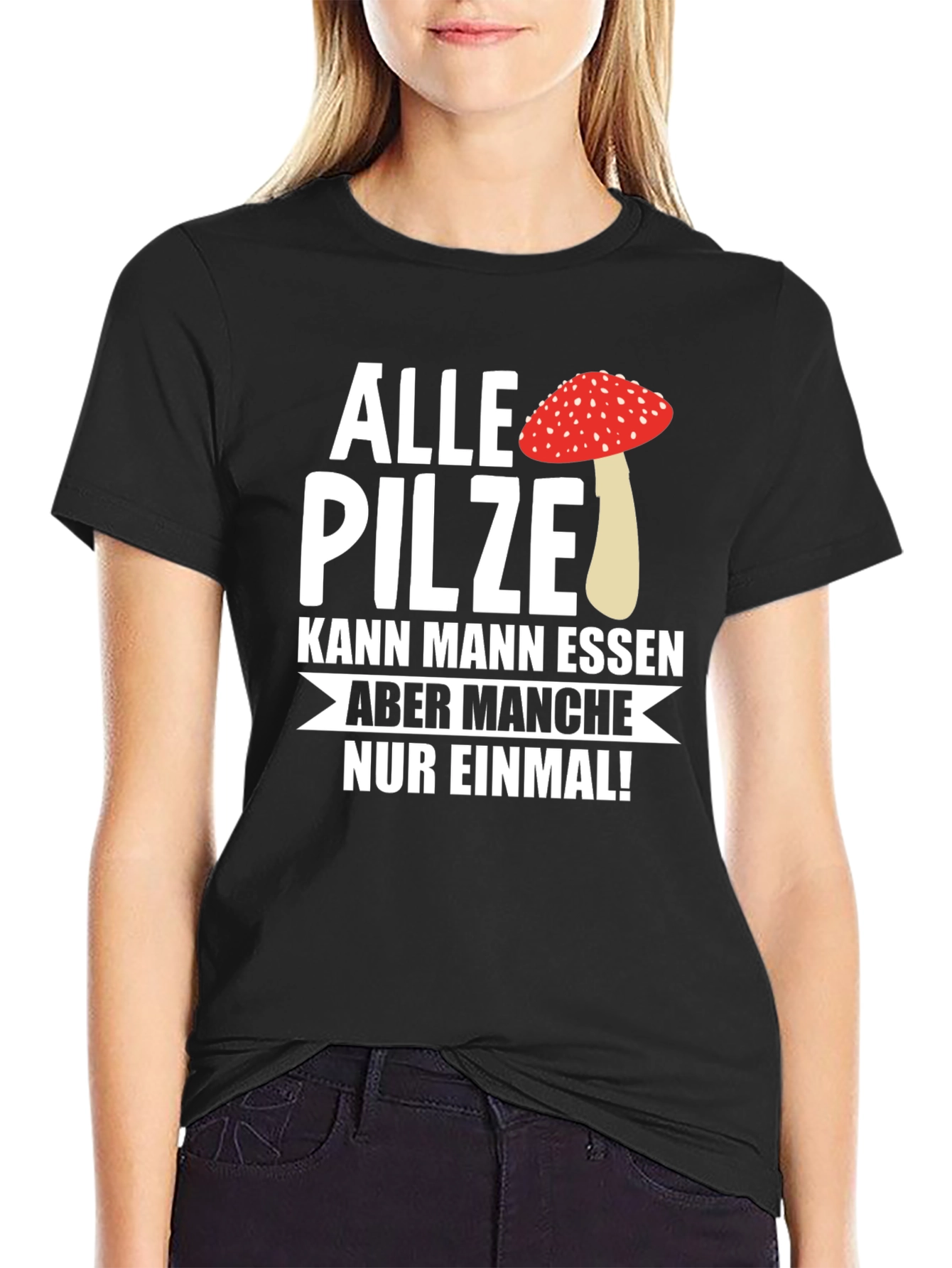Funny Mushroom T-Shirt - Alle Pilze Graphic Tee