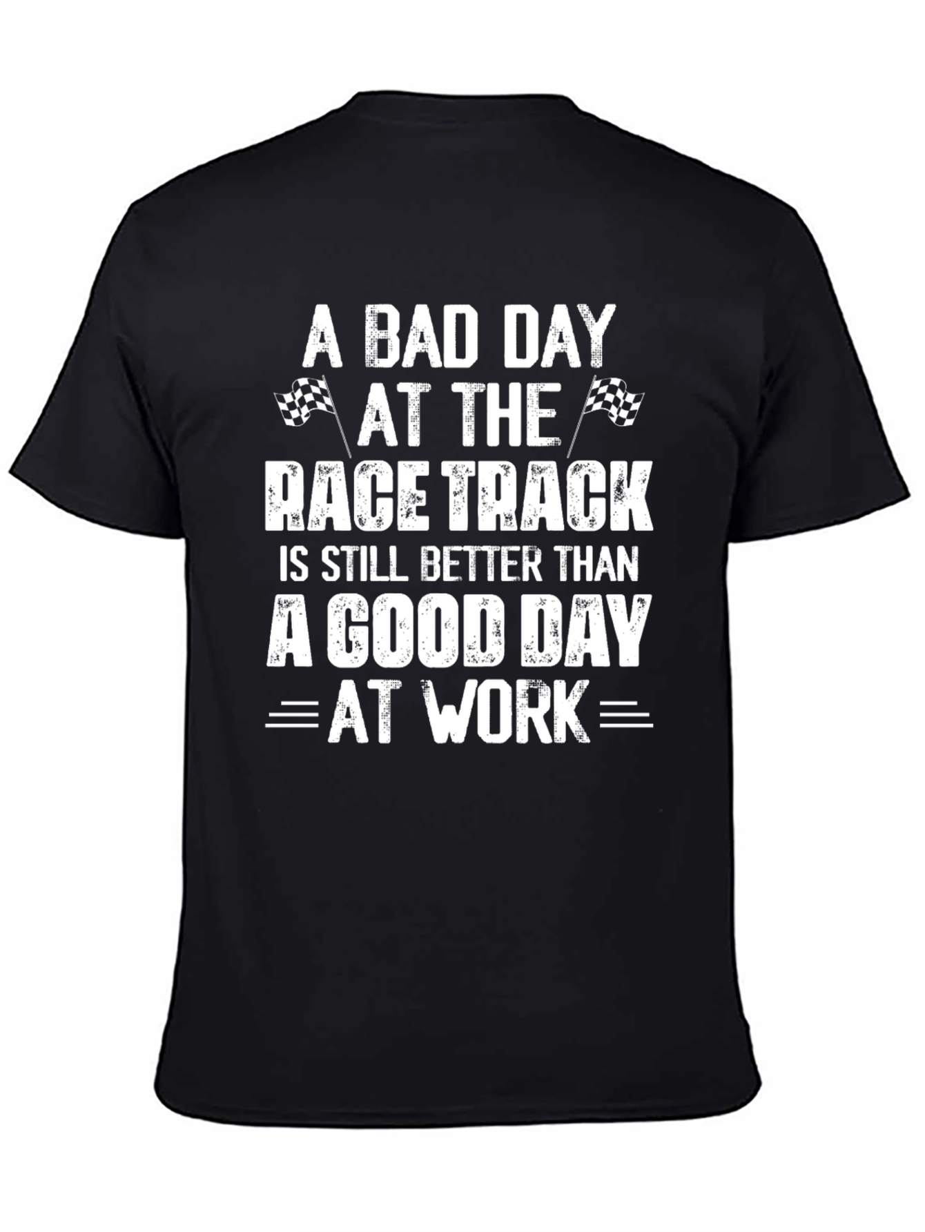 Race Track Fanatic T-Shirt - Funny Car Racing Tee
