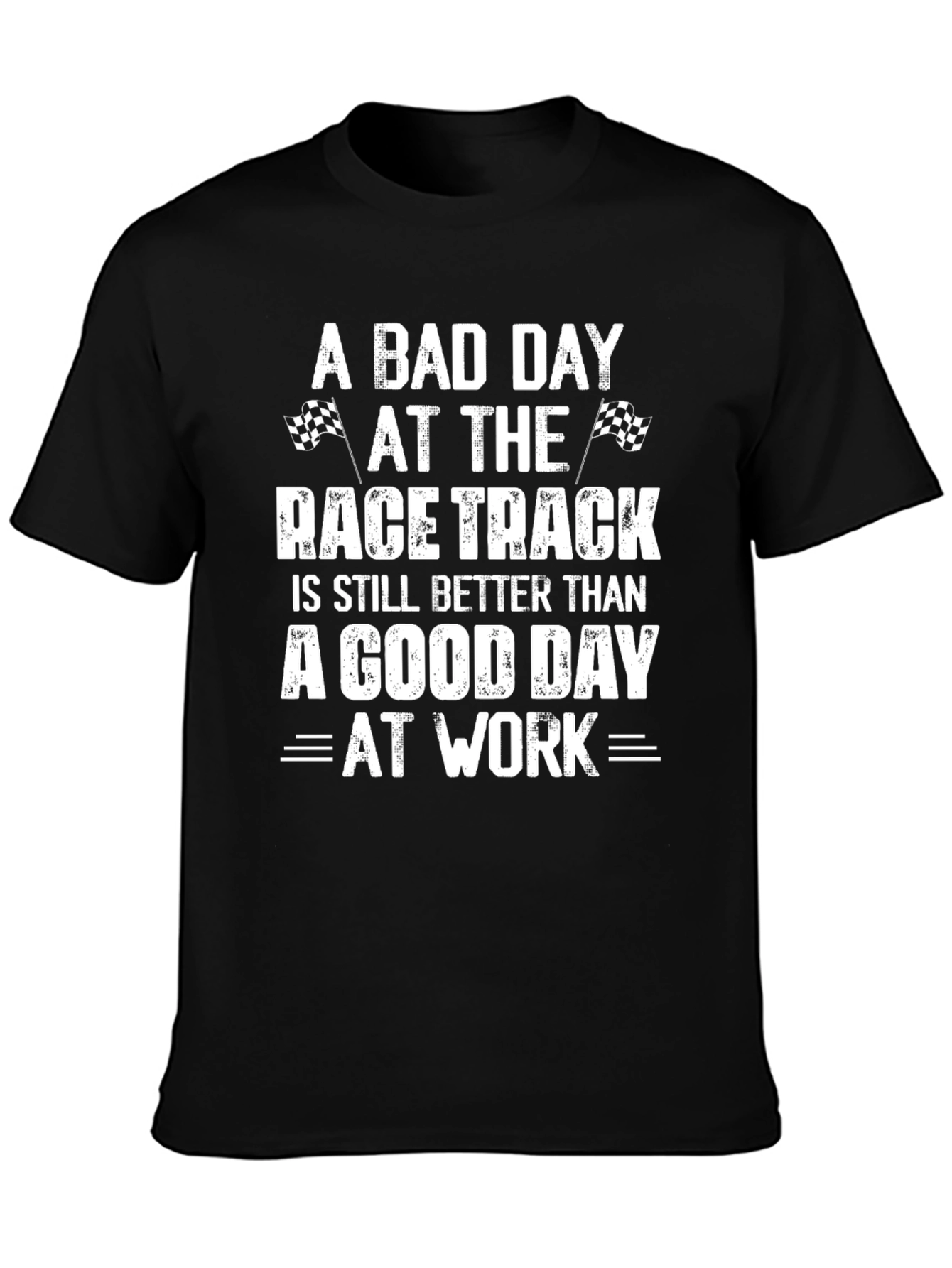 Race Track Fanatic T-Shirt - Funny Car Racing Tee