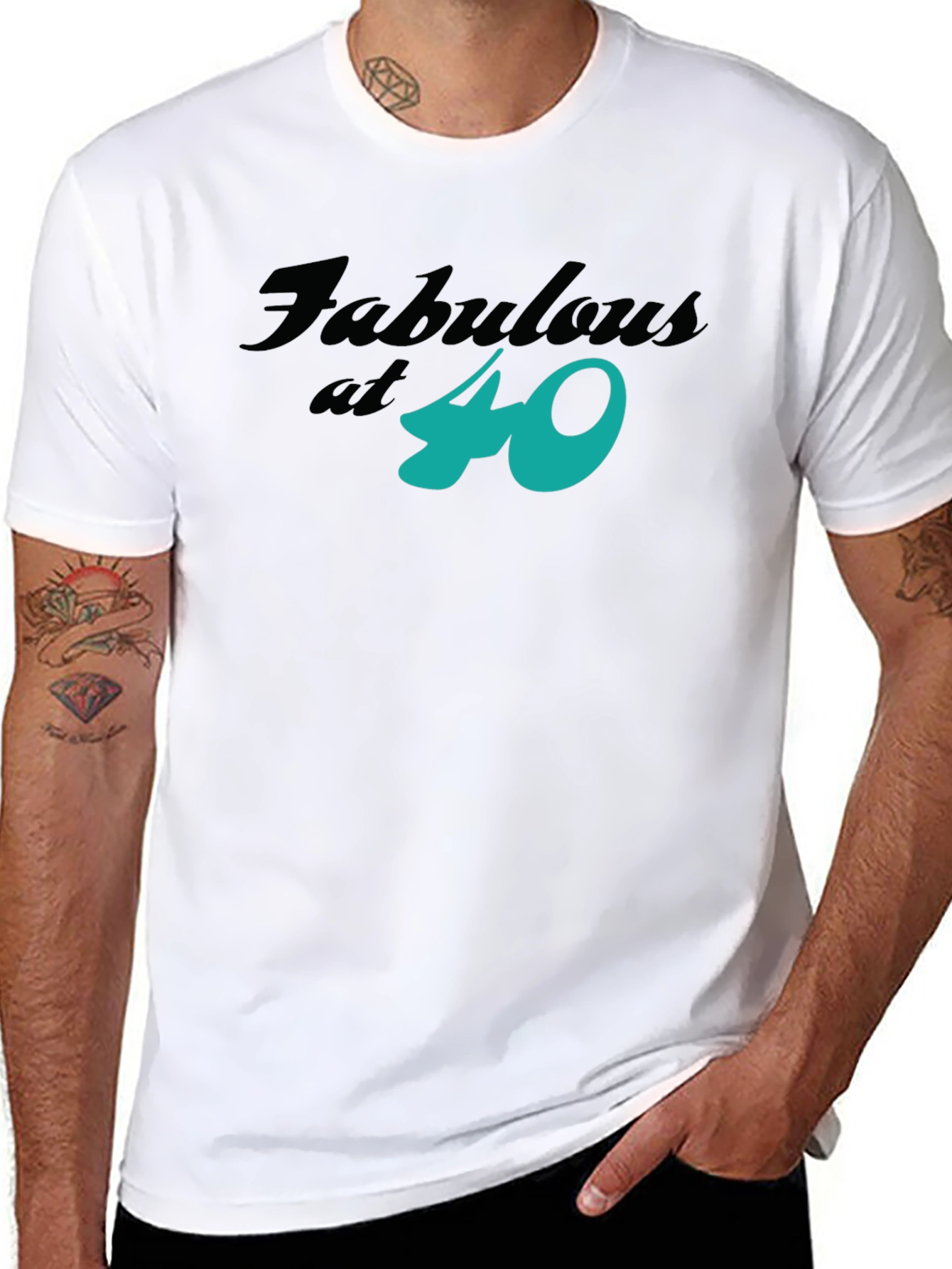 Fabulous at 40 T-Shirt Birthday Gift