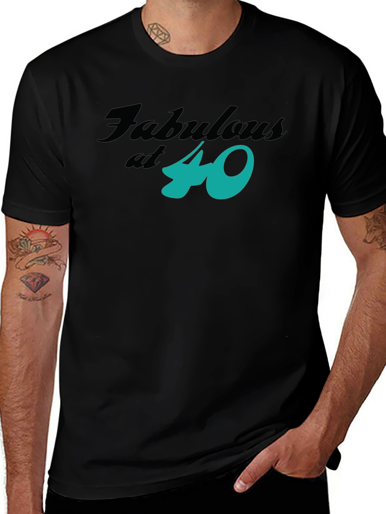Fabulous at 40 T-Shirt Birthday Gift