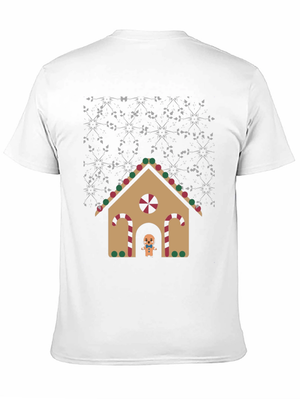 Gingerbread House Graphic Tee - Holiday Cheer!