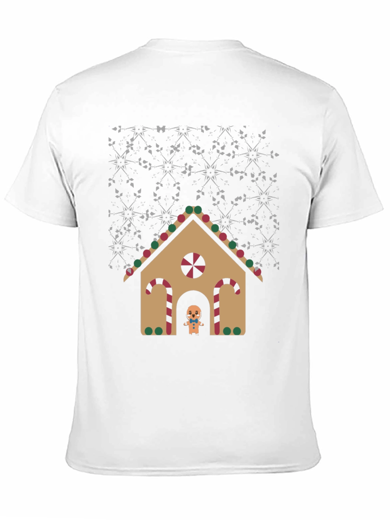 Gingerbread House Graphic Tee - Holiday Cheer!