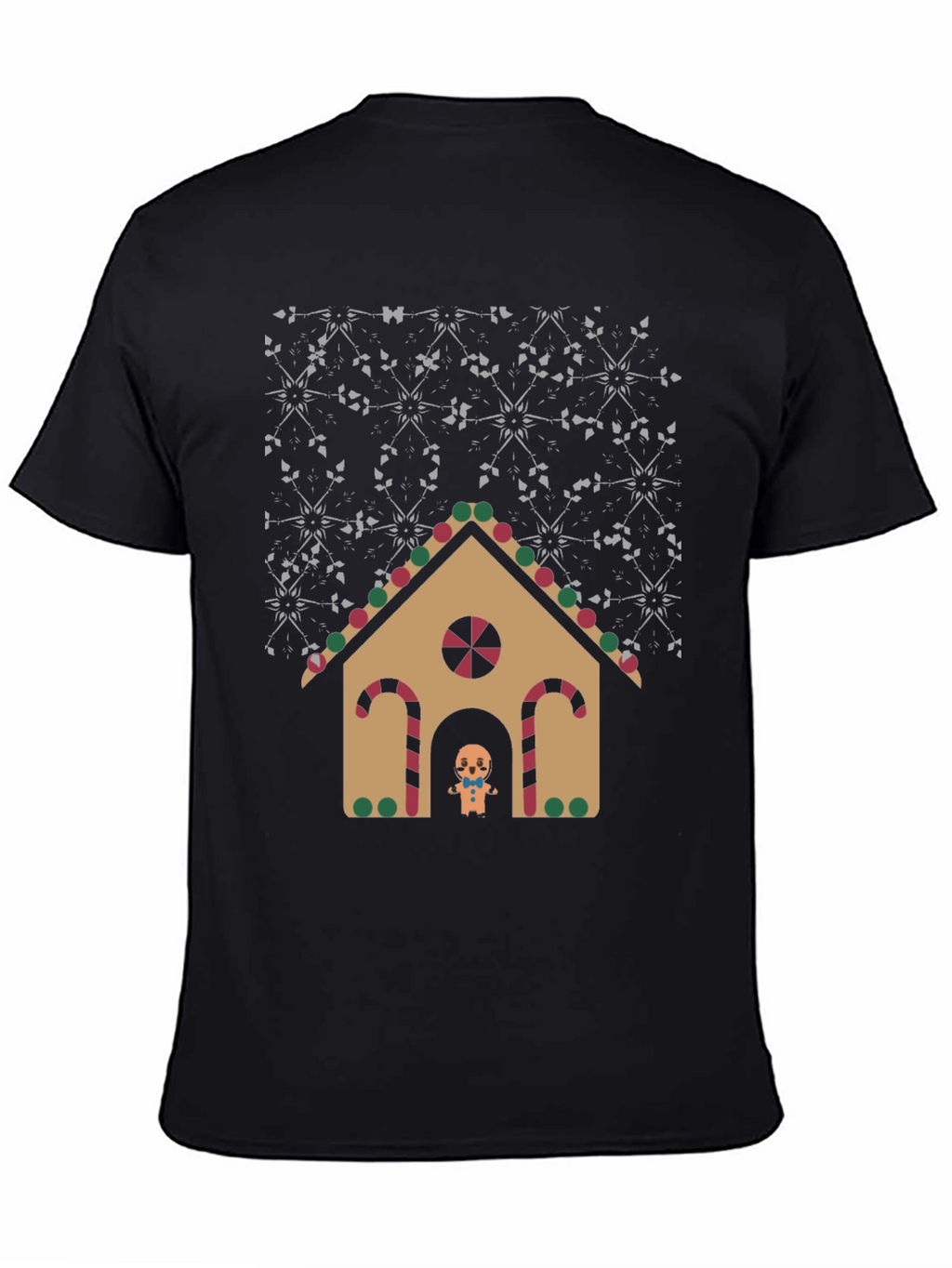 Gingerbread House Graphic Tee - Holiday Cheer!
