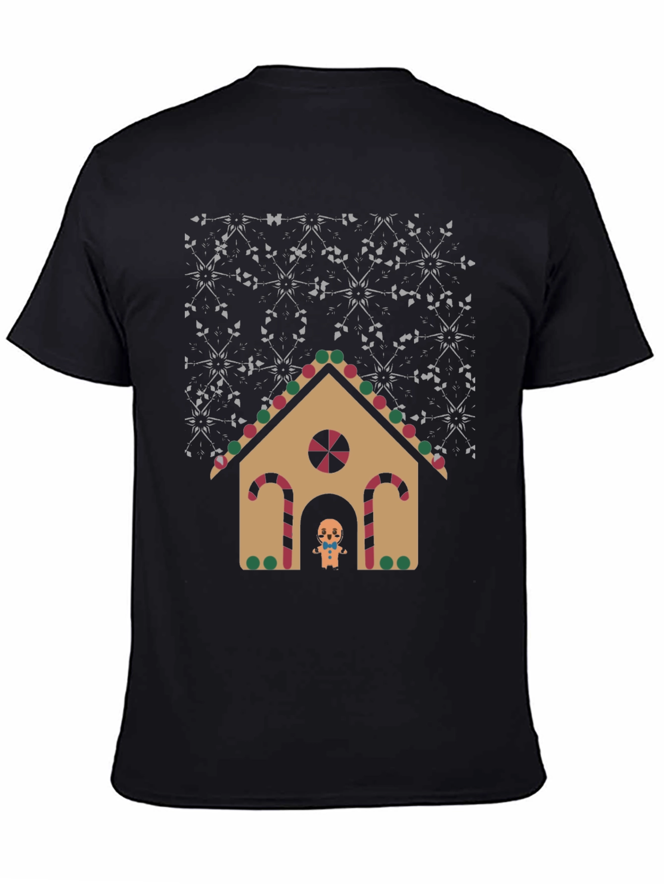 Gingerbread House Graphic Tee - Holiday Cheer!