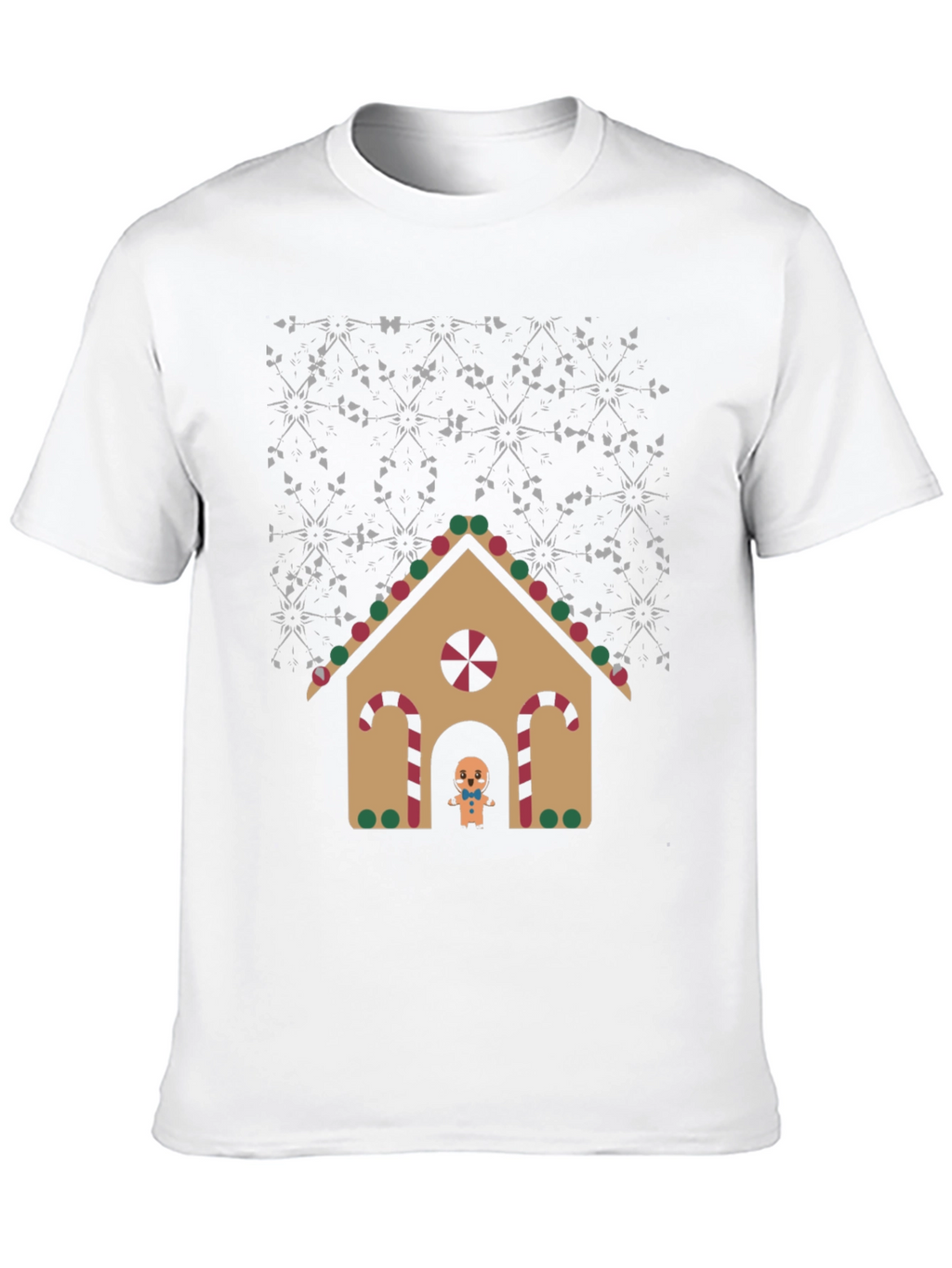Gingerbread House Graphic Tee - Holiday Cheer!