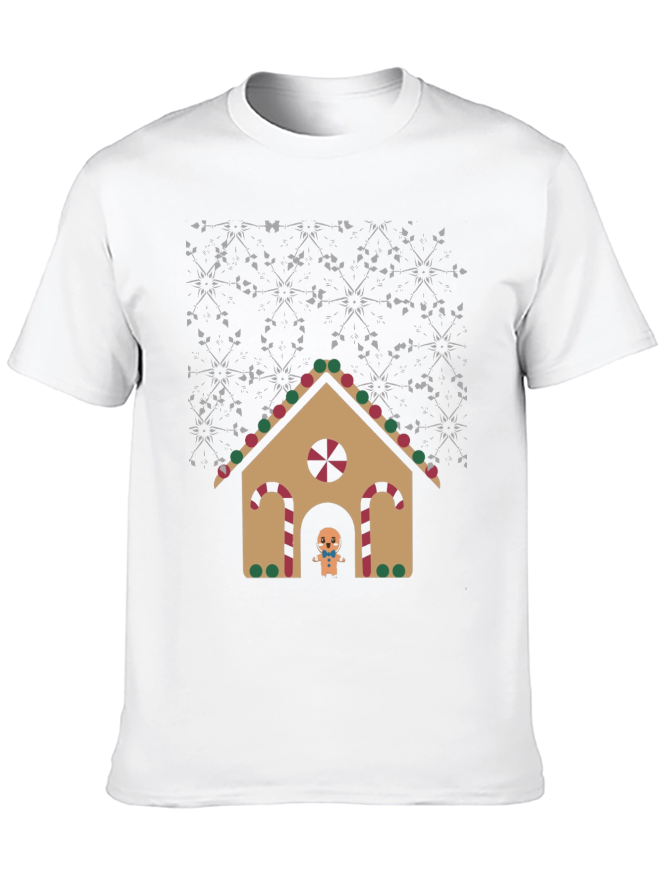 Gingerbread House Graphic Tee - Holiday Cheer!