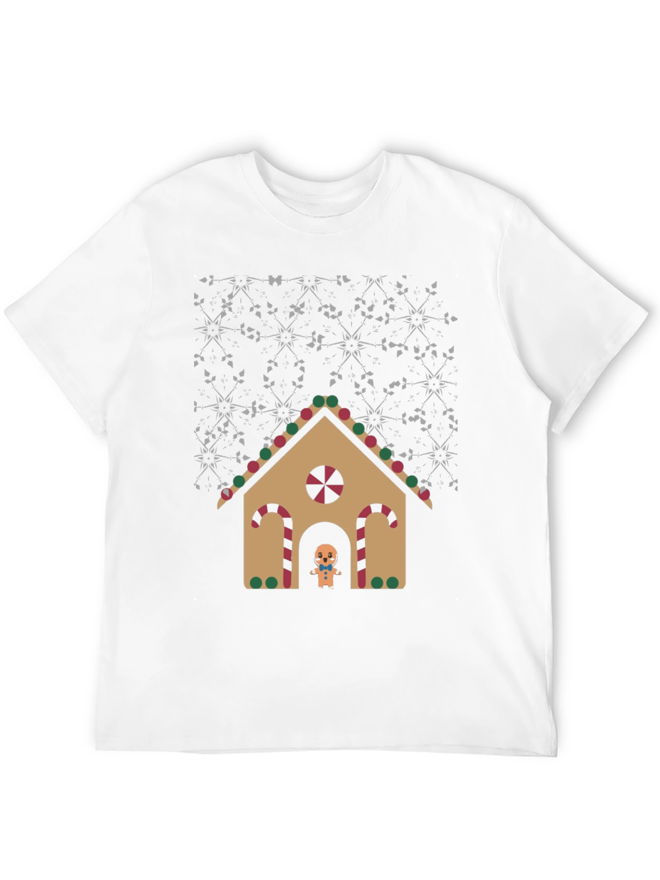 Gingerbread House Graphic Tee - Holiday Cheer!