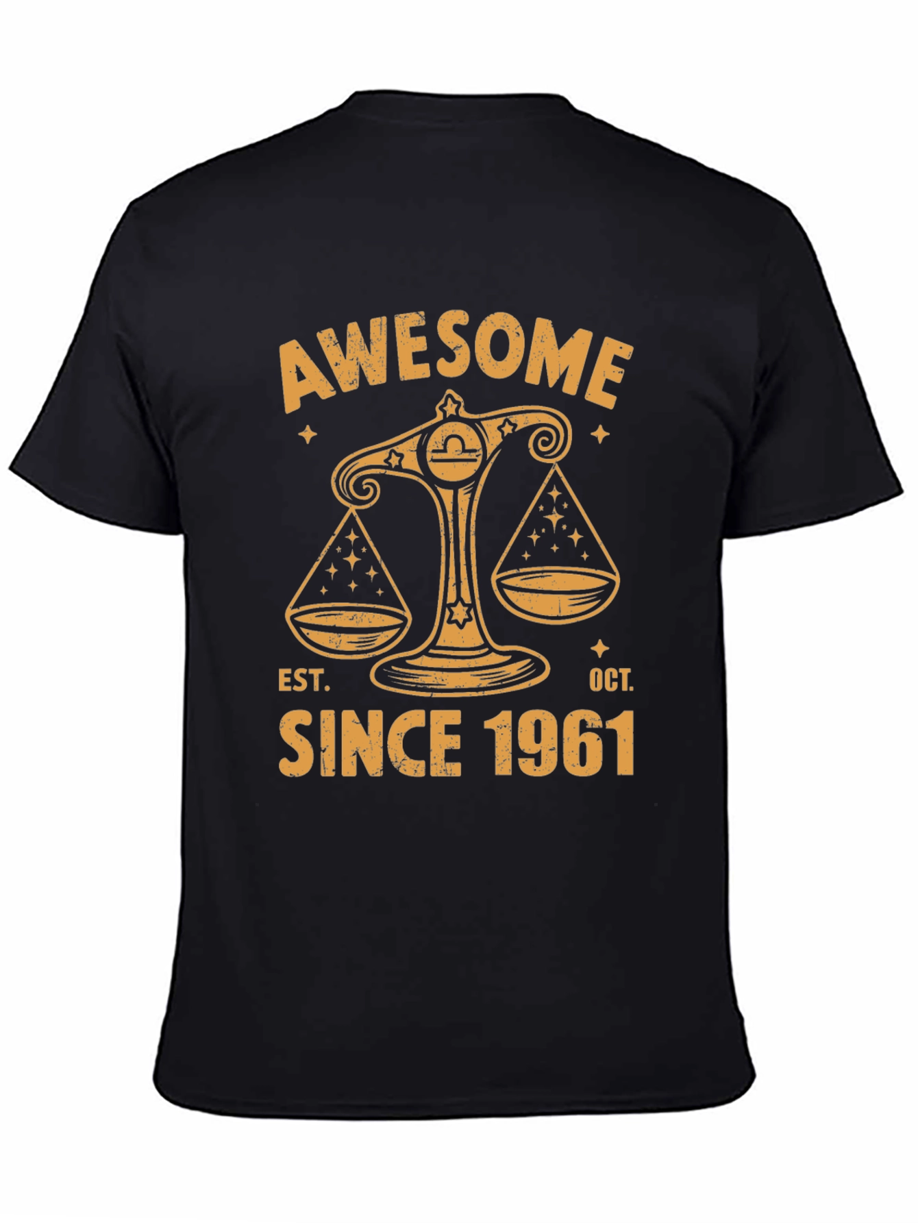 Awesome Since 1961 T-Shirt - Libra Zodiac