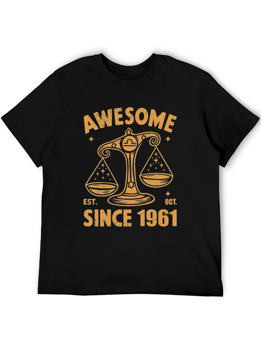 Awesome Since 1961 T-Shirt - Libra Zodiac