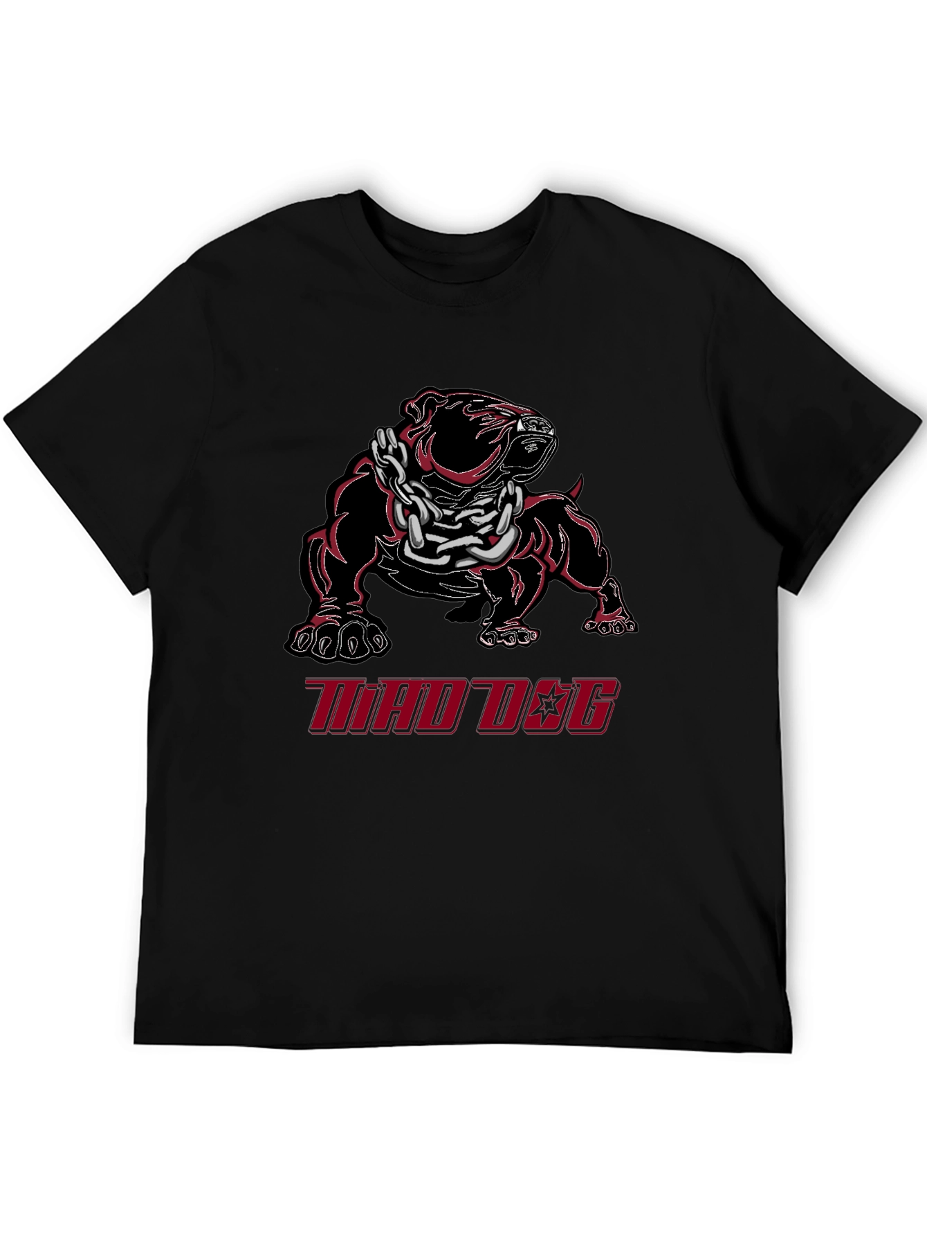 Mad Dog Graphic Tee - Black