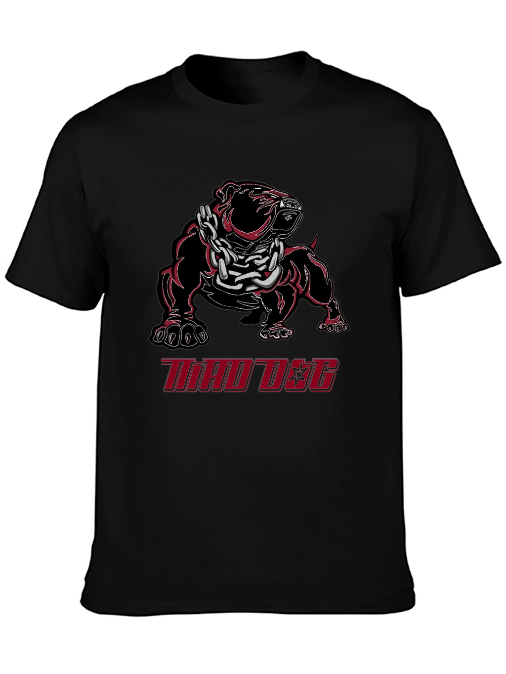 Mad Dog Graphic Tee - Black