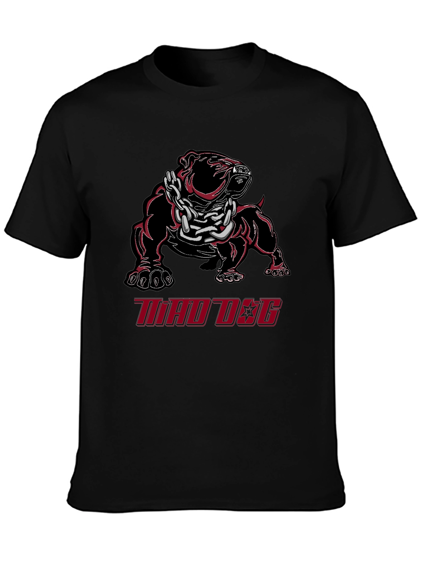 Mad Dog Graphic Tee - Black