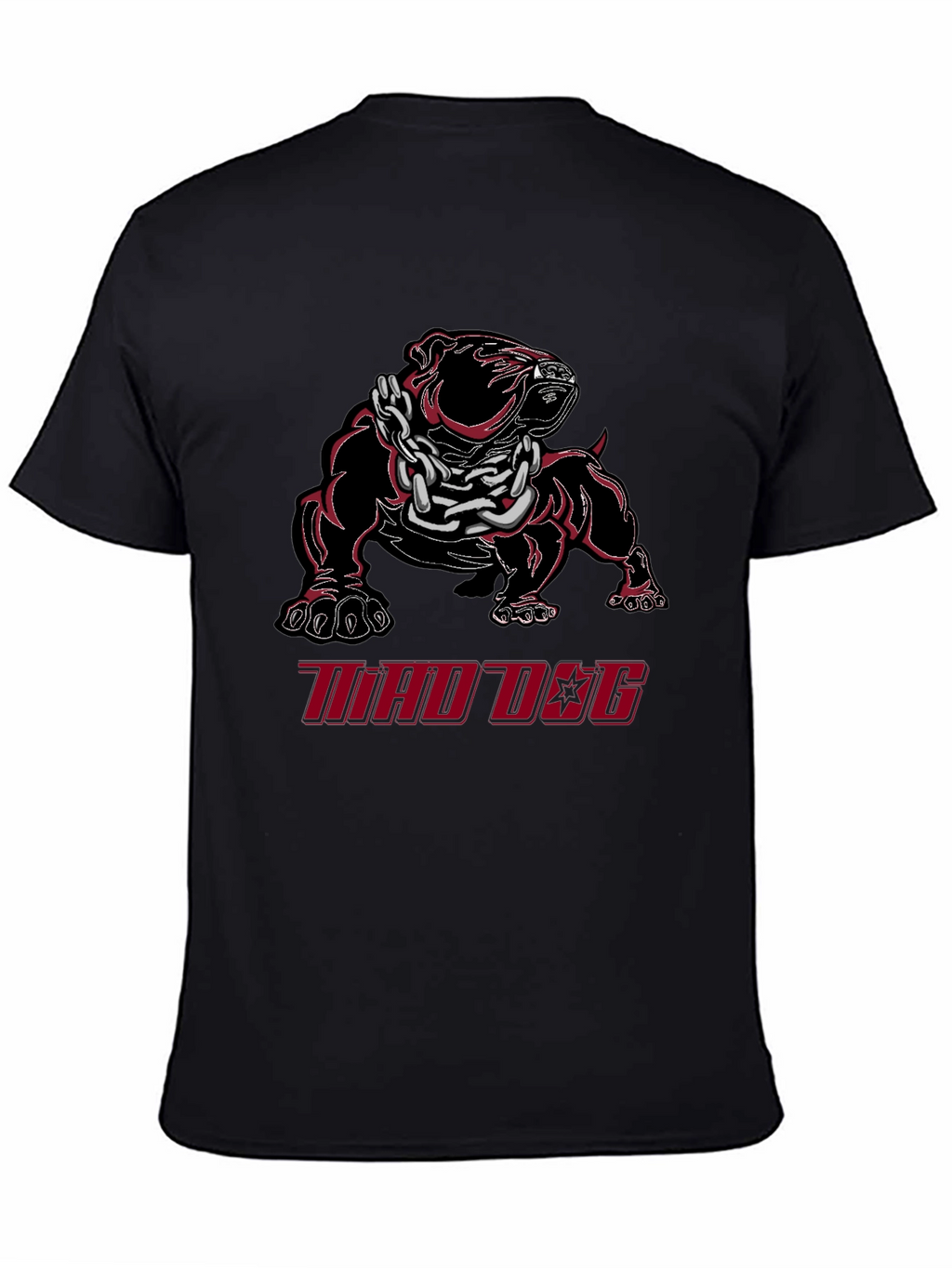 Mad Dog Graphic Tee - Black