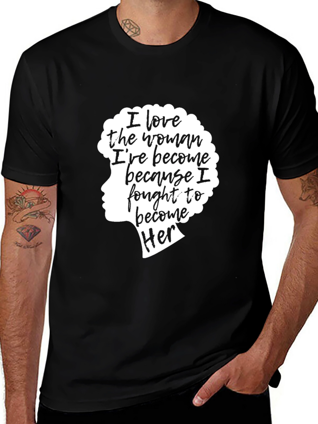 Empowered Woman Graphic Tee - Love the Woman