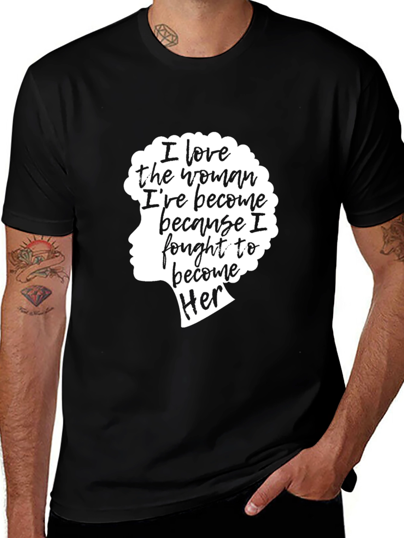 Empowered Woman Graphic Tee - Love the Woman