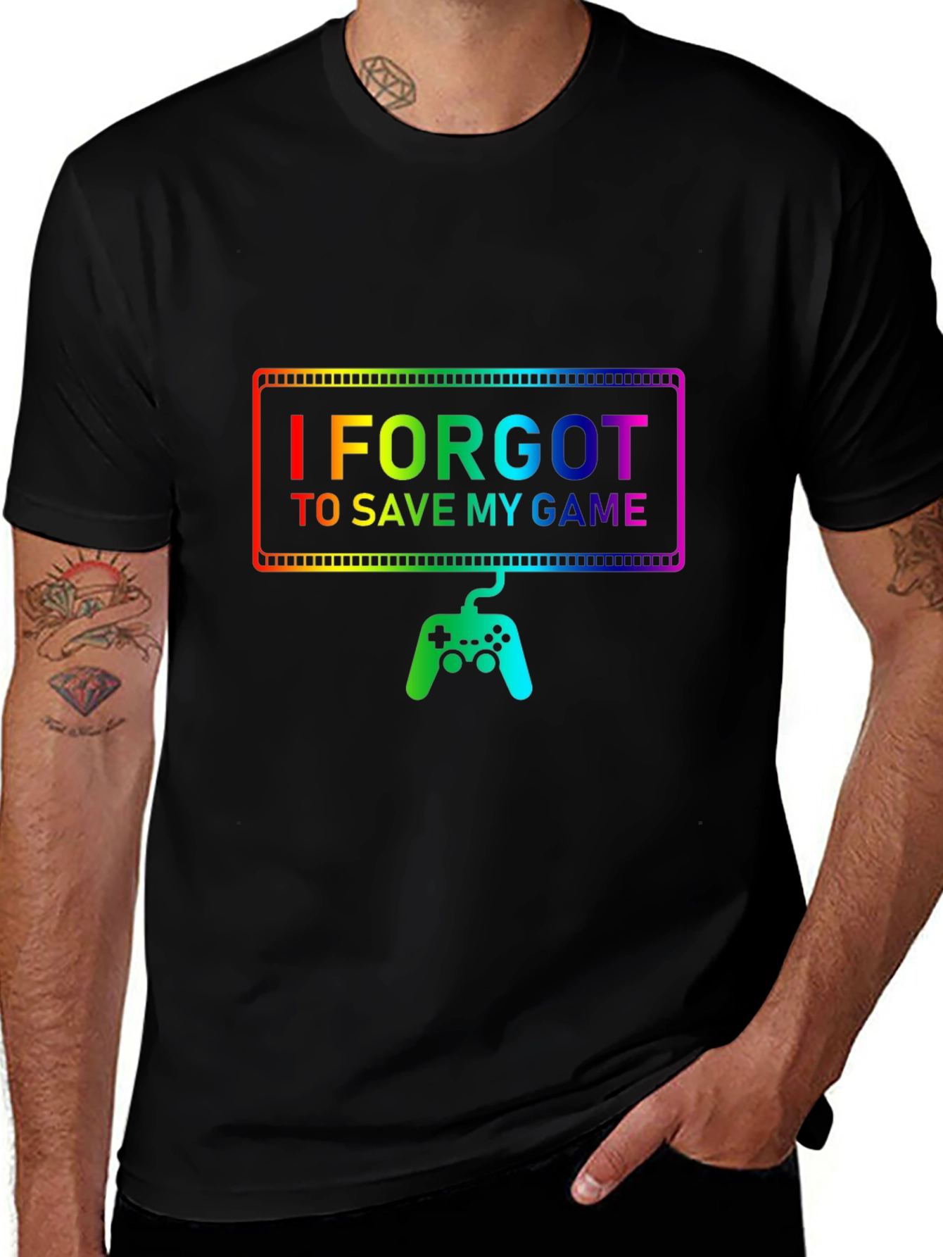 Gamer T-Shirt - I Forgot to Save My Game