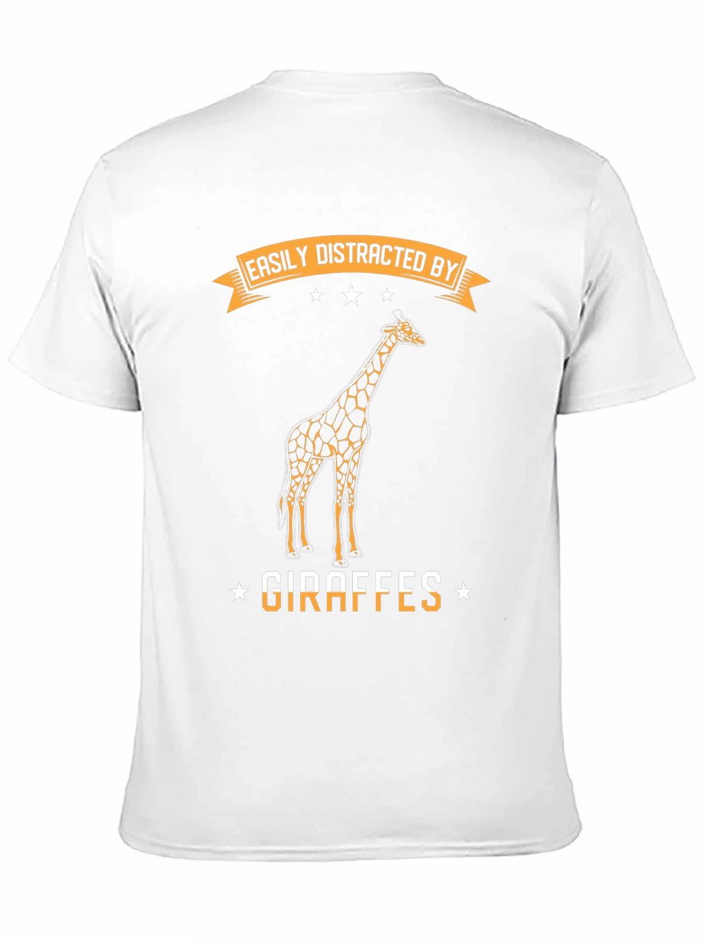 Easily Distracted By Giraffes Graphic T-Shirt
