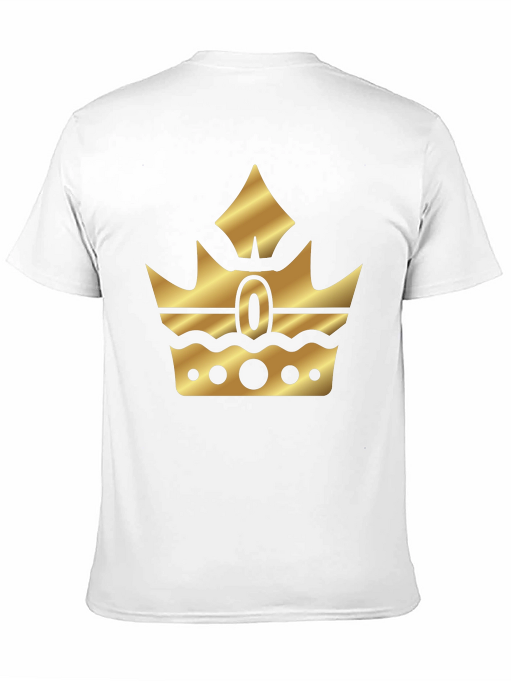 Gold Crown Graphic Black T-Shirt