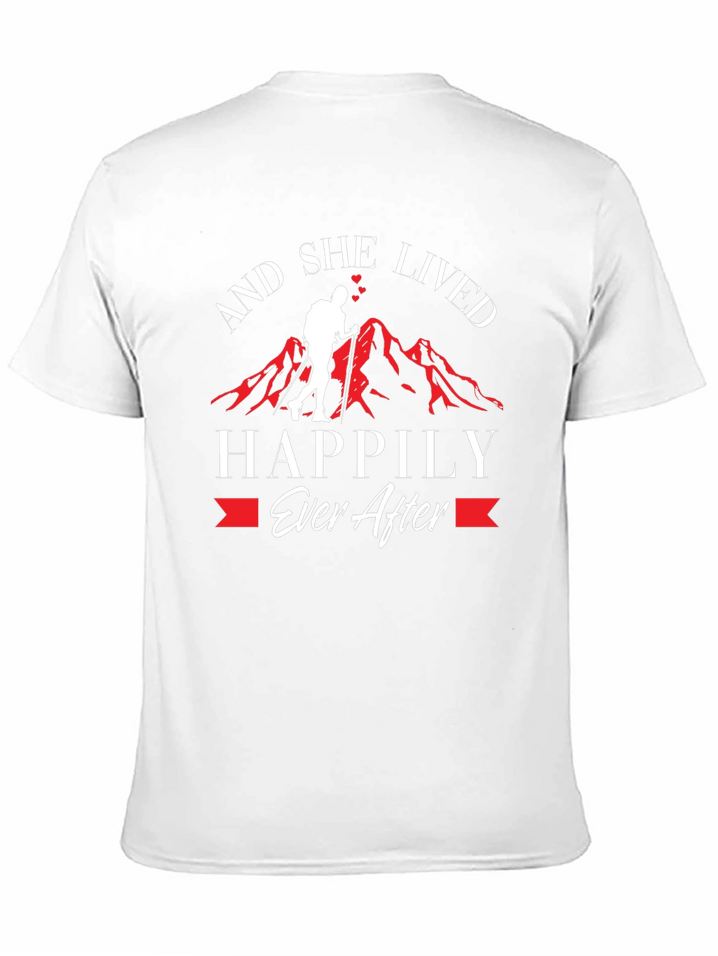 And She Lived Happily Ever After Hiker T-Shirt