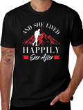 And She Lived Happily Ever After Hiker T-Shirt
