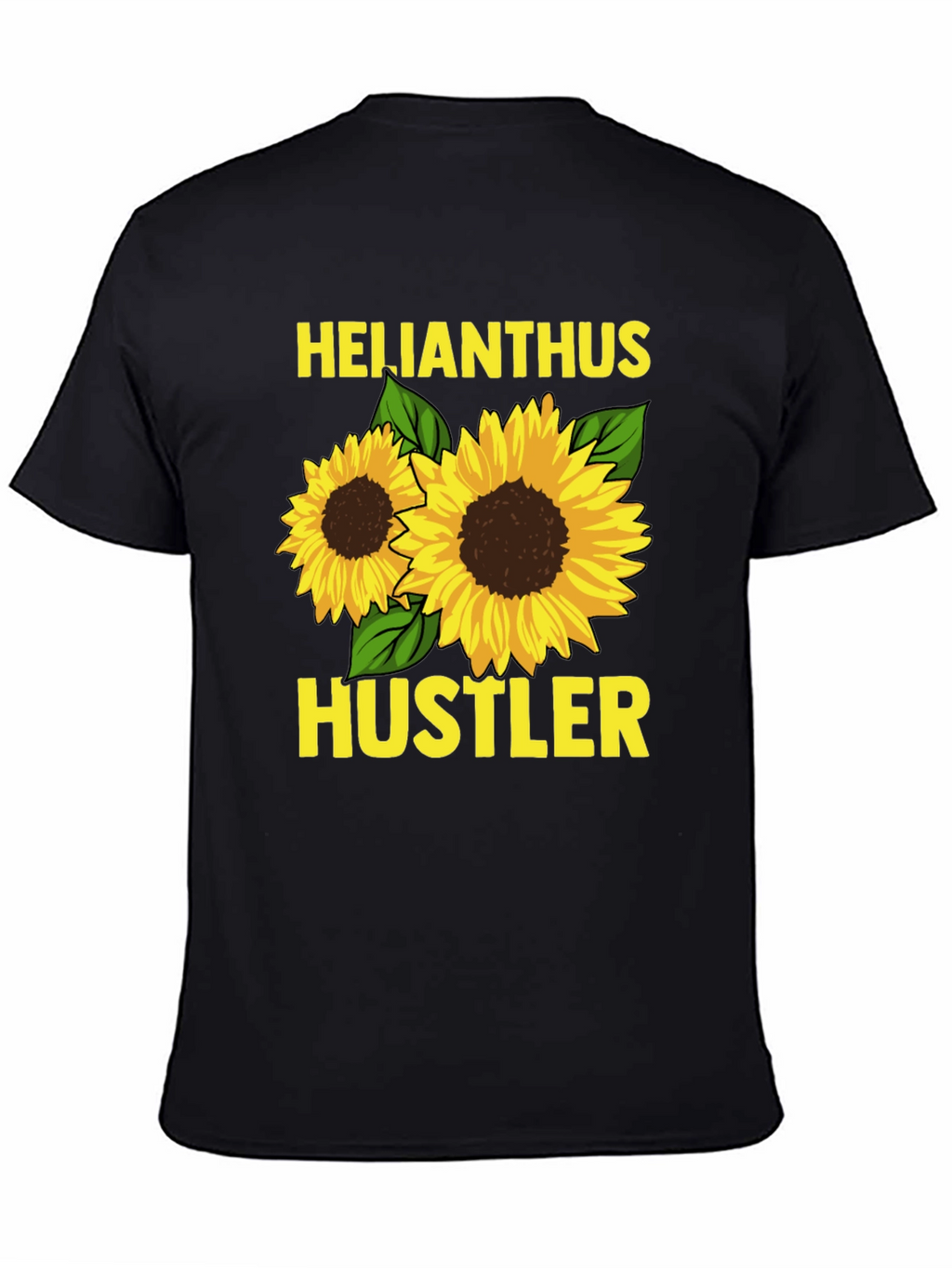 Helianthus Hustler Sunflower Graphic Tee