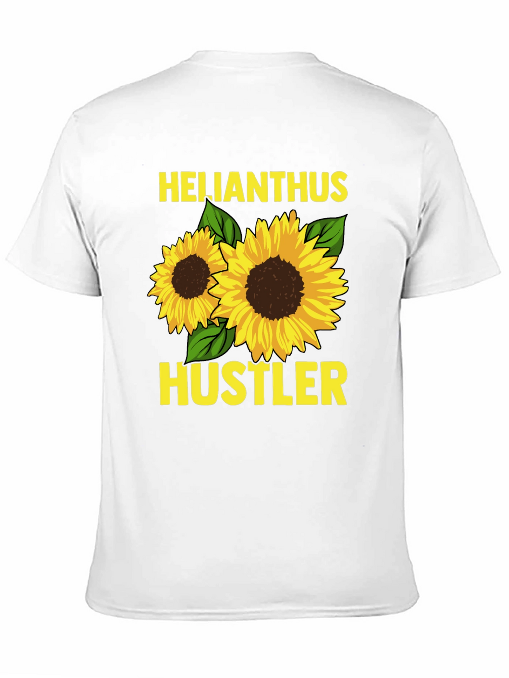 Helianthus Hustler Sunflower Graphic Tee