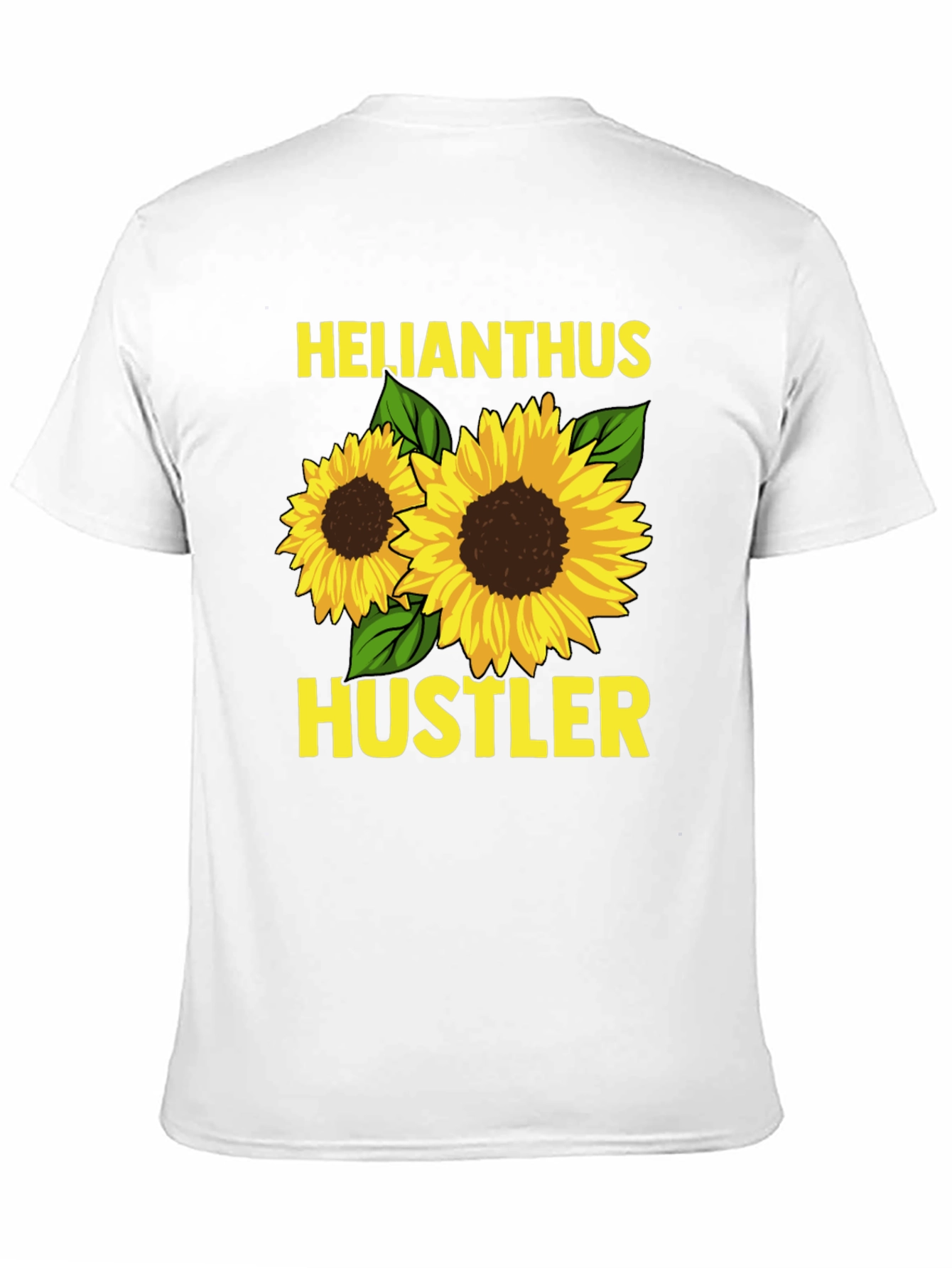 Helianthus Hustler Sunflower Graphic Tee