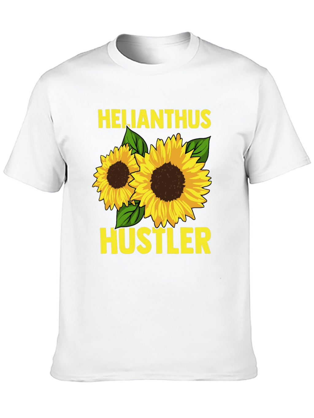 Helianthus Hustler Sunflower Graphic Tee